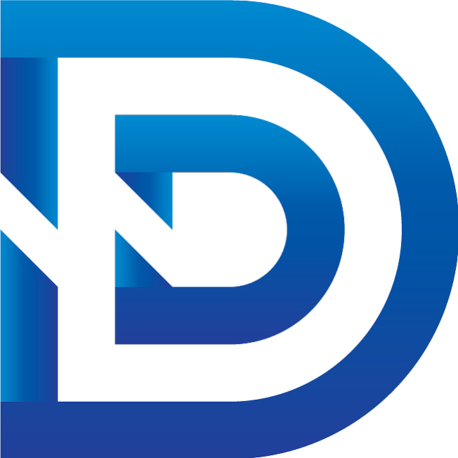 letter d logo template