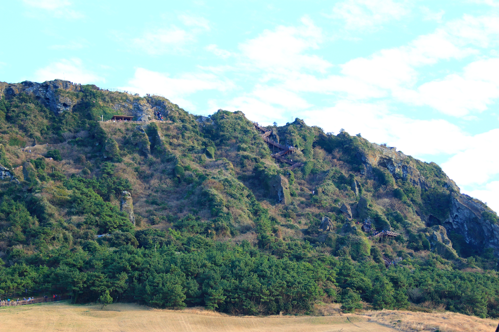 seongsan sunrise peak, unesco world heritage site, sunrise, sunr