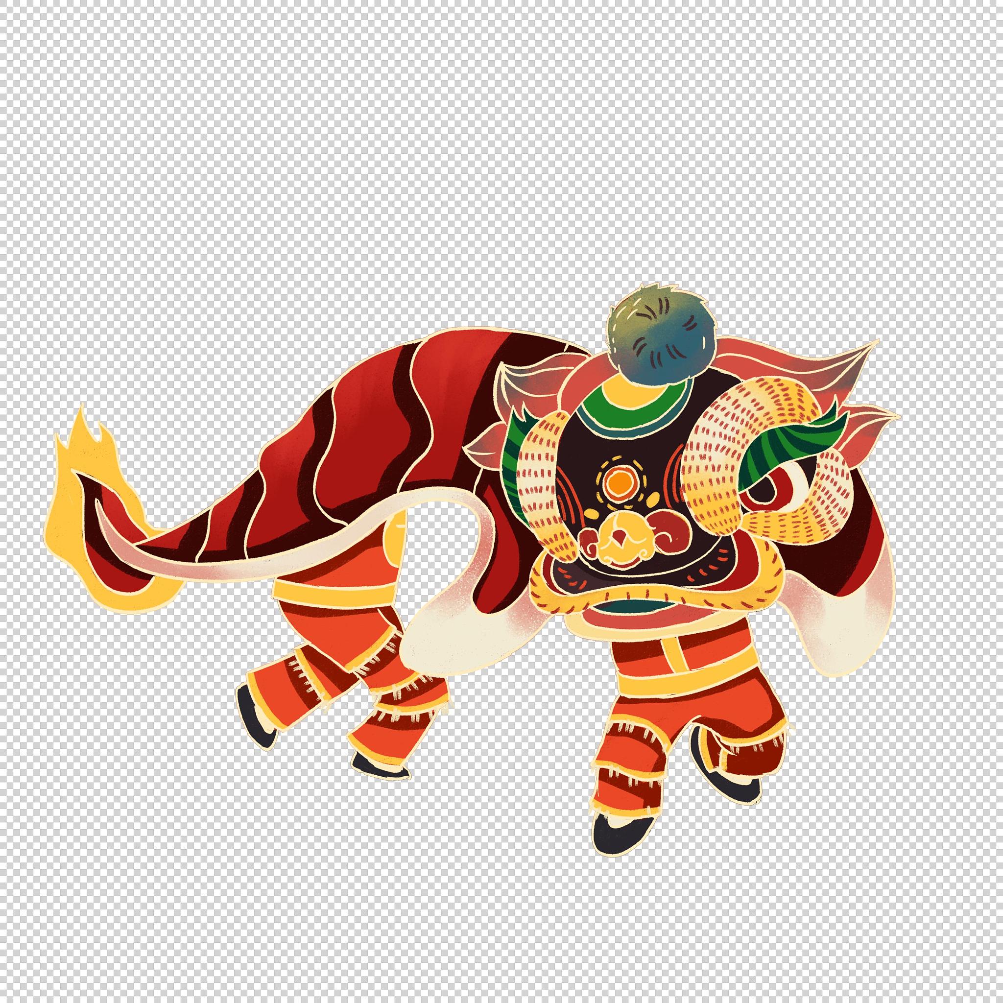 写一篇关于金牛舞狮积木的文章