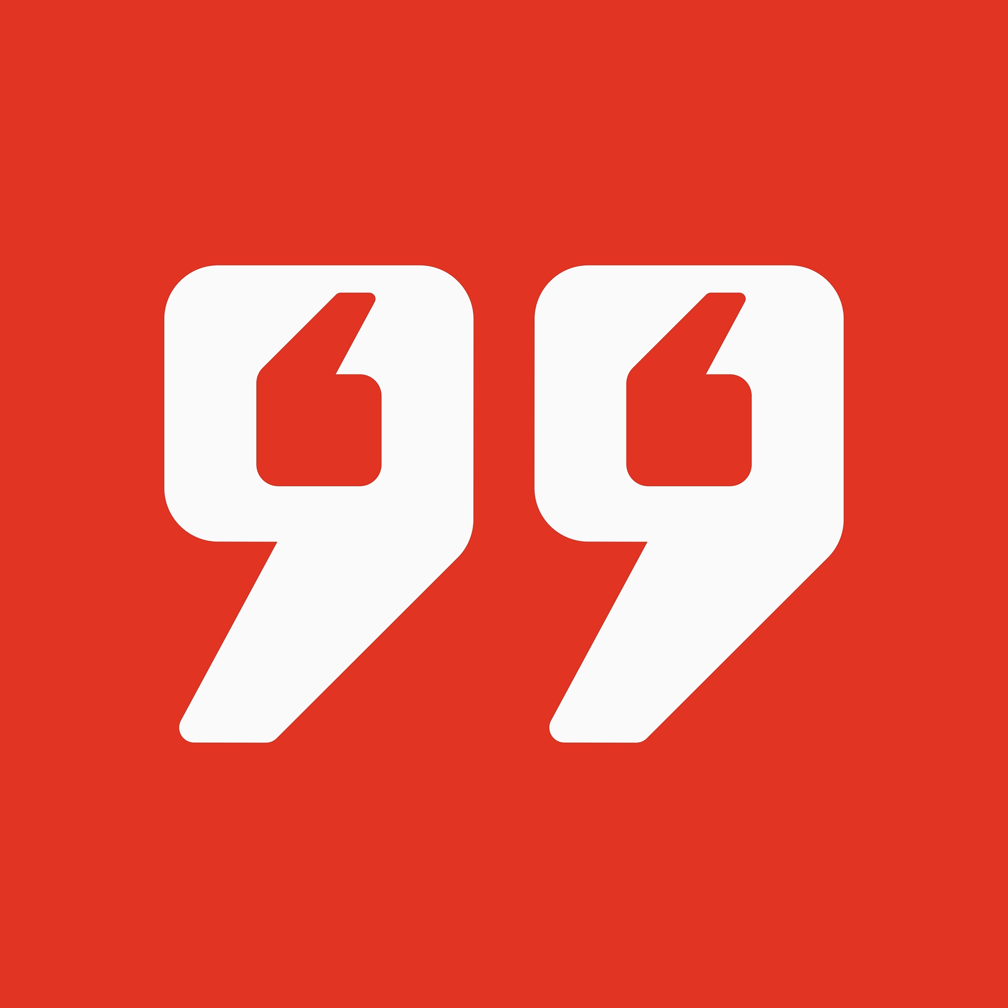the quote icon quotation symbol flat