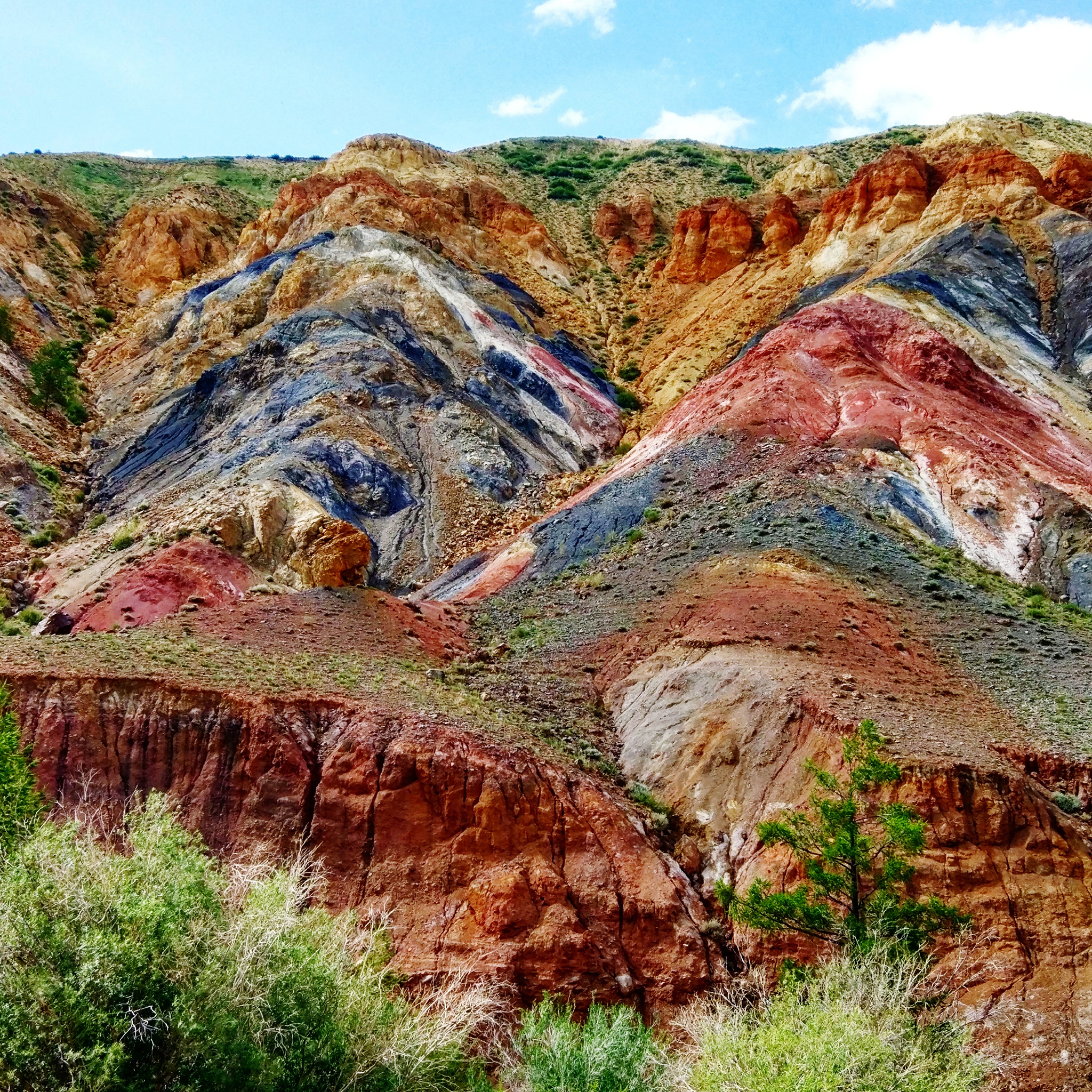 view of rock formations