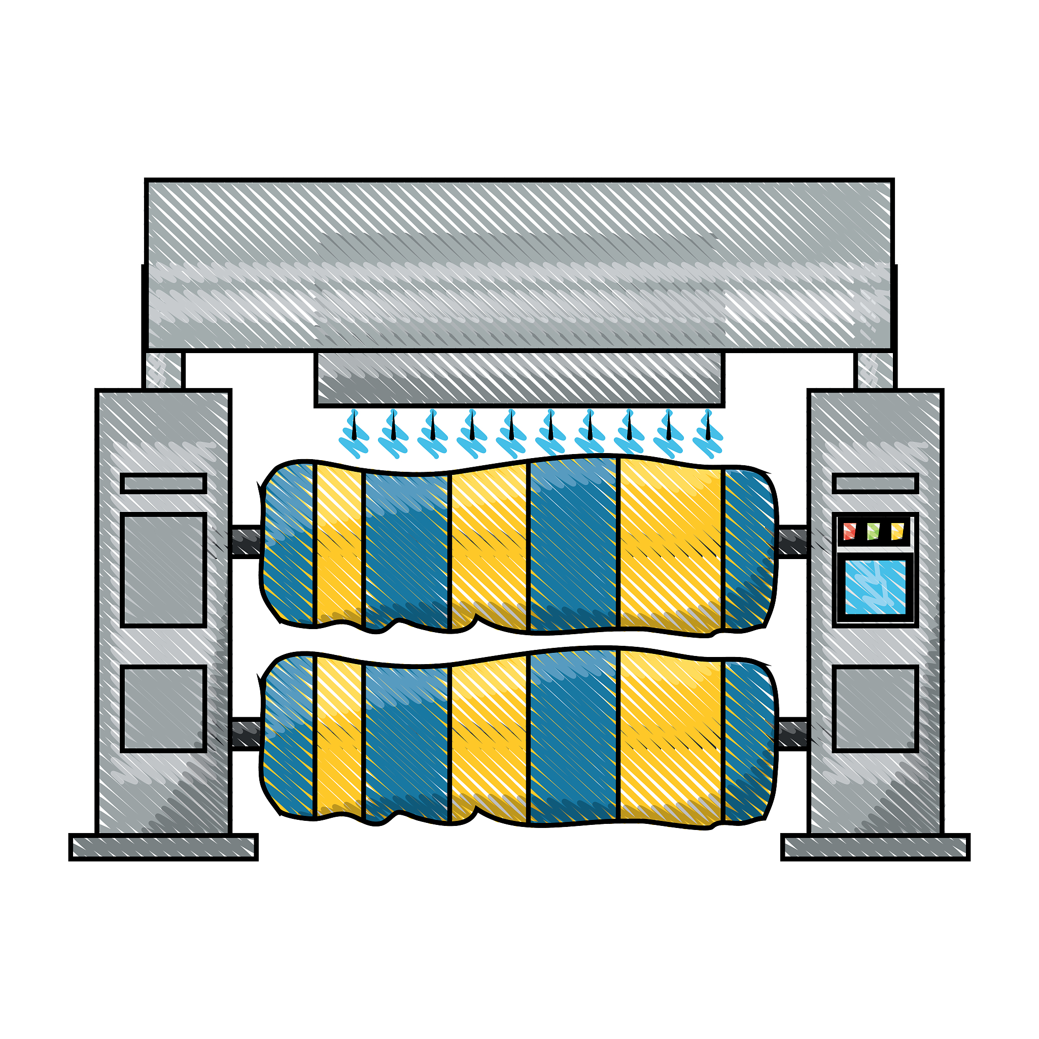 水冷散热时圆形截面流道为啥比方形截面流道压力损失大