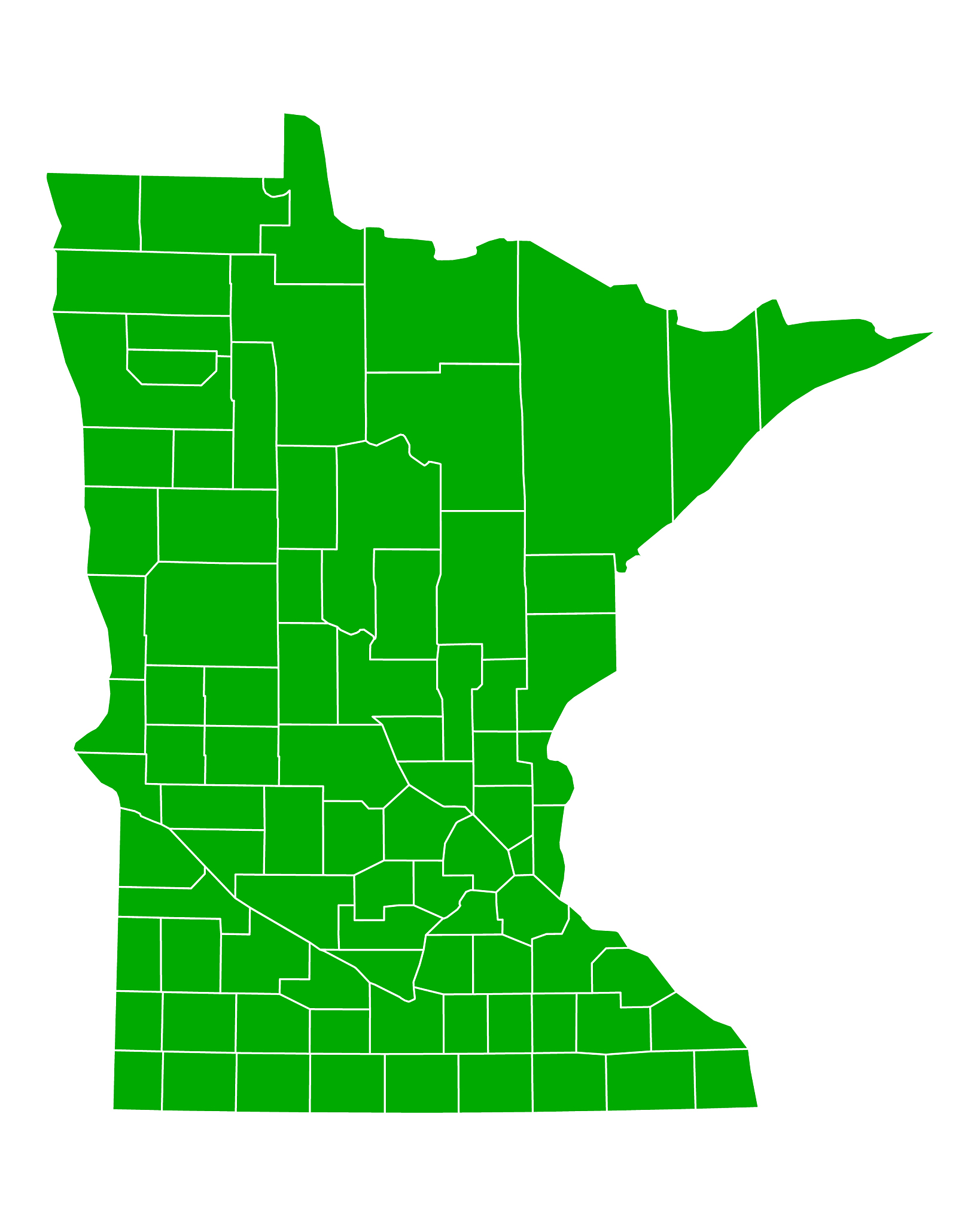 map of minnesota