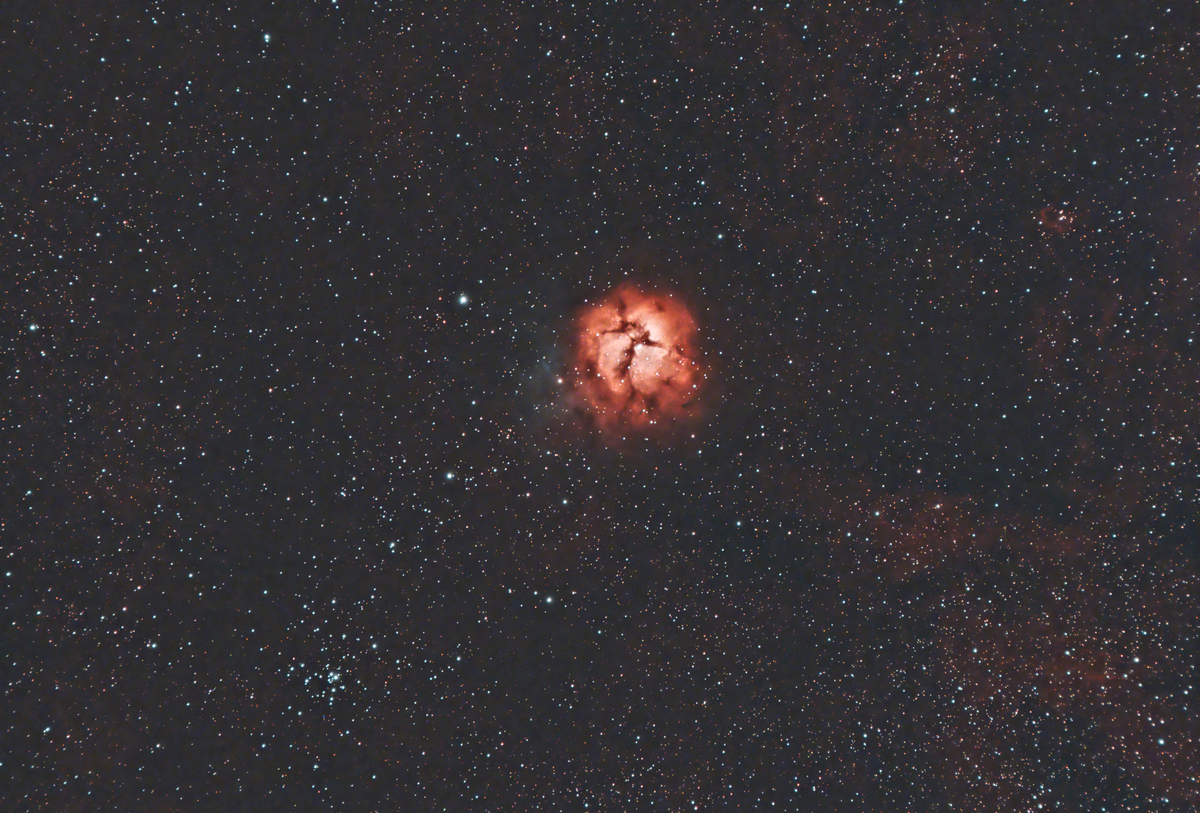 M33星系直径：三角洲星系的大小和观测方法