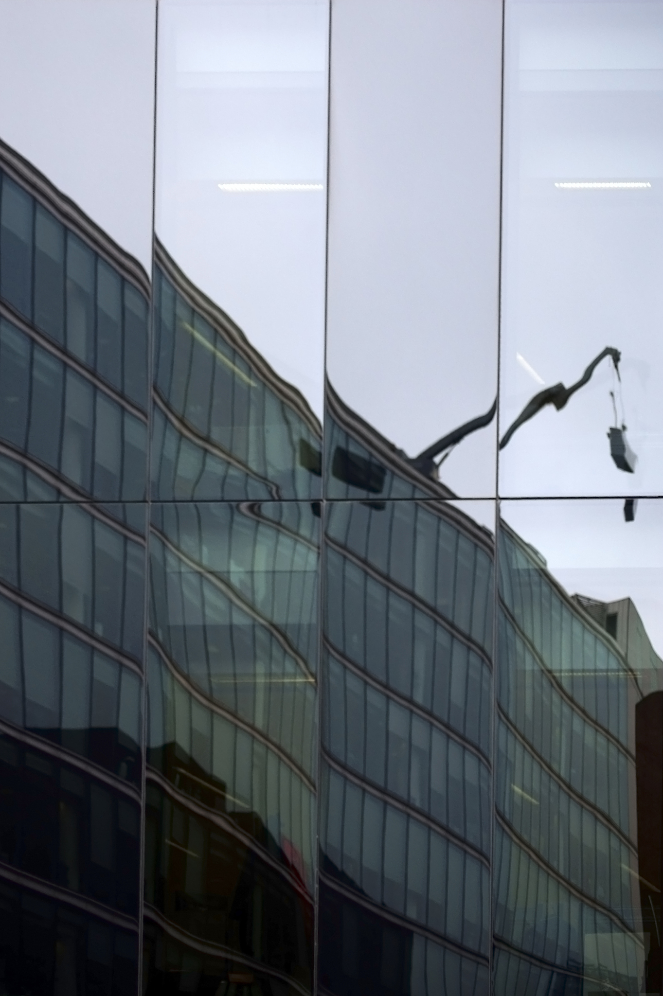 cabin window washer abstract
