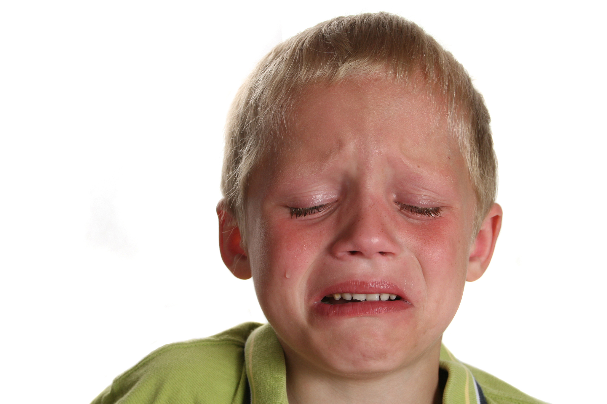 crying boy