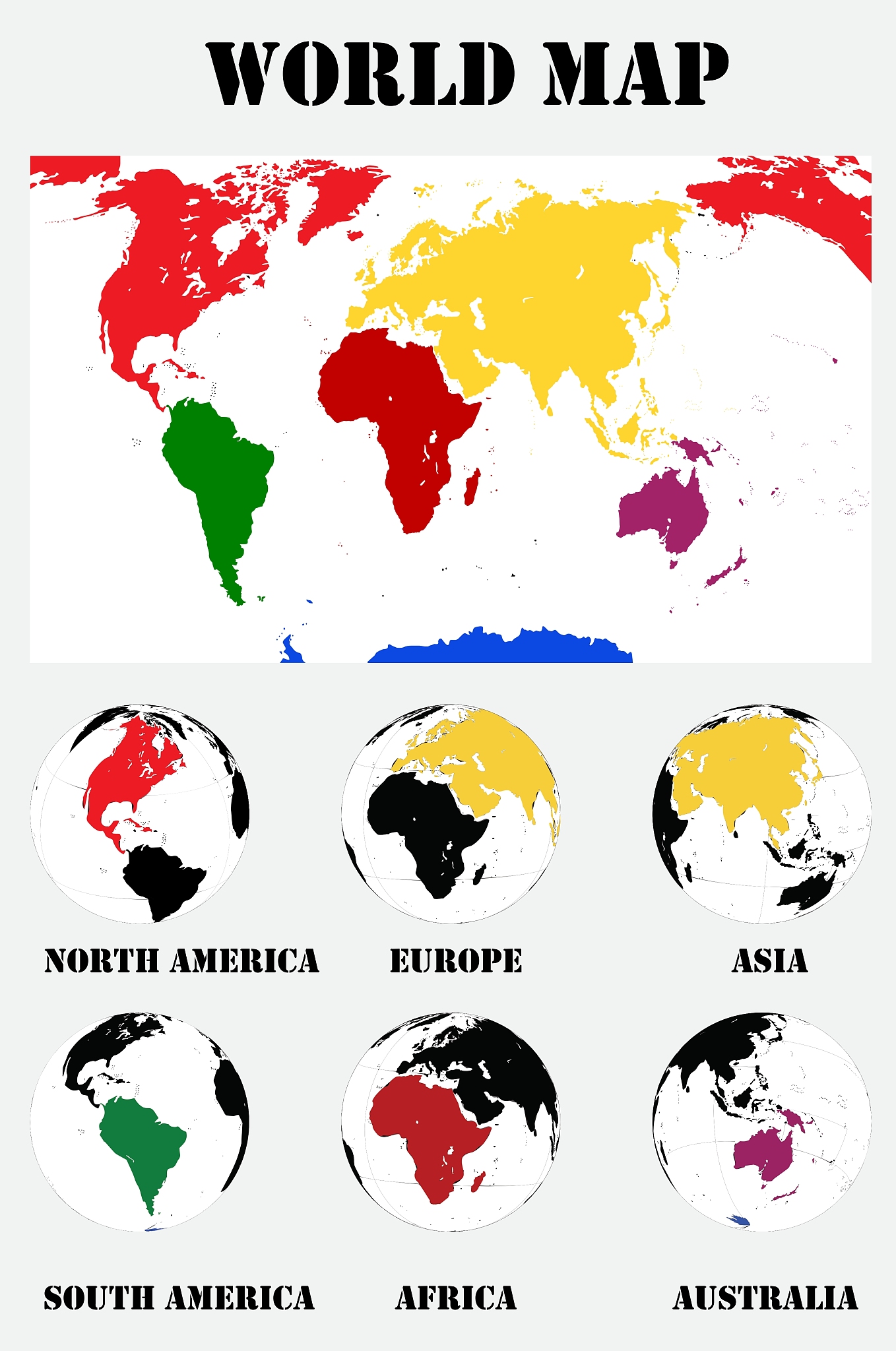 map of the world
