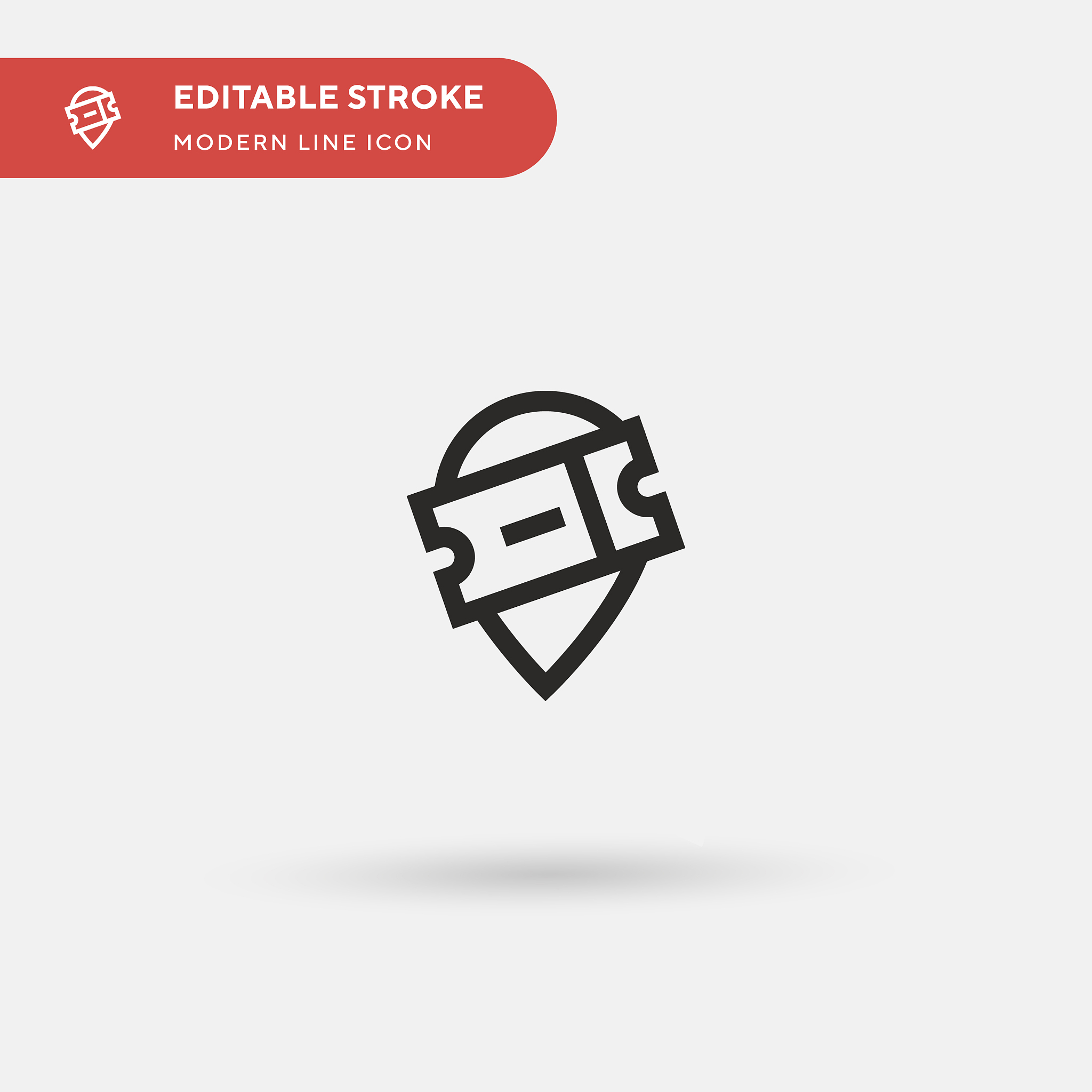 cinema simple icon symbol