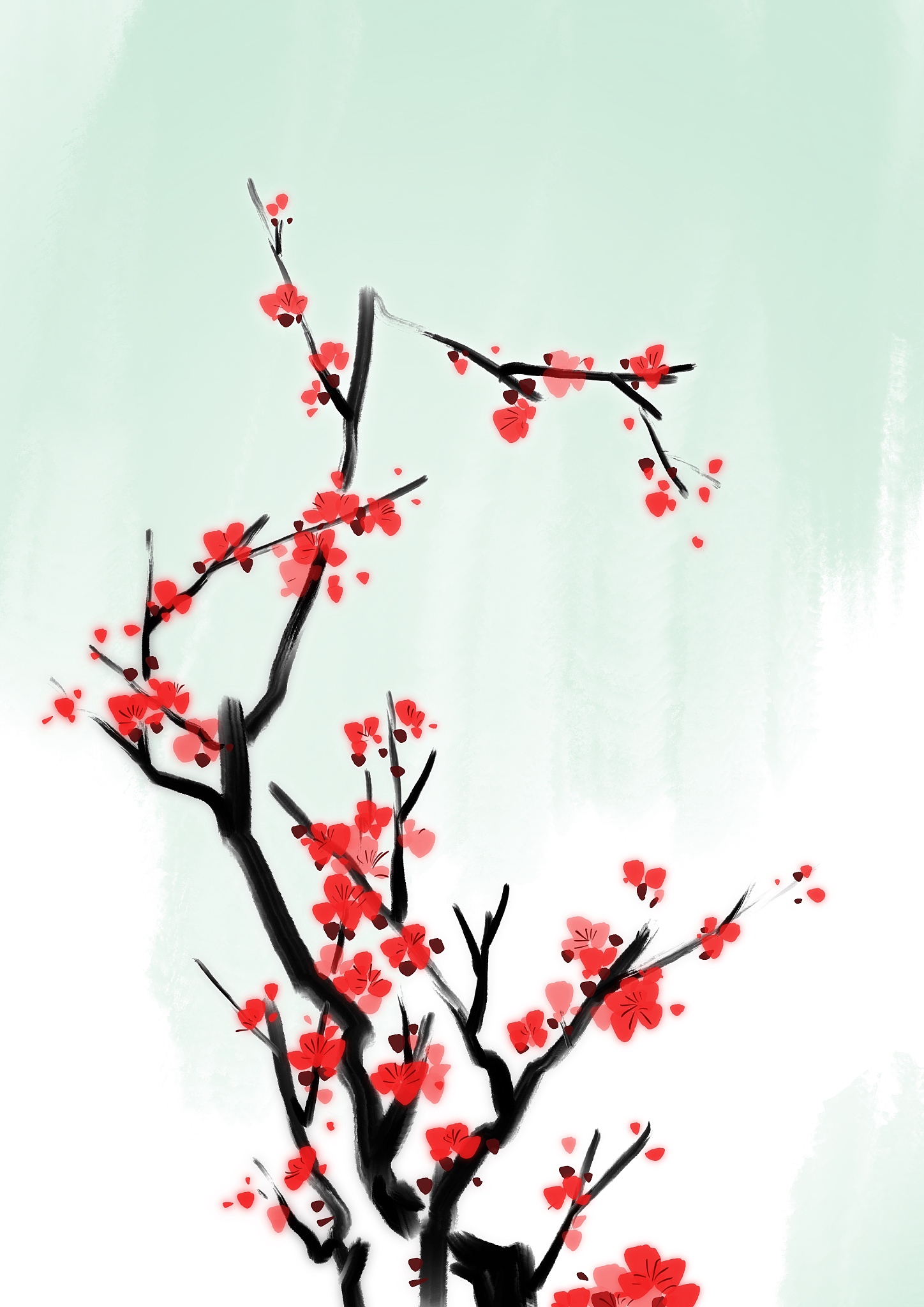 苏轼《倒梅花》赏析：倒挂梅花背后的深刻寓意