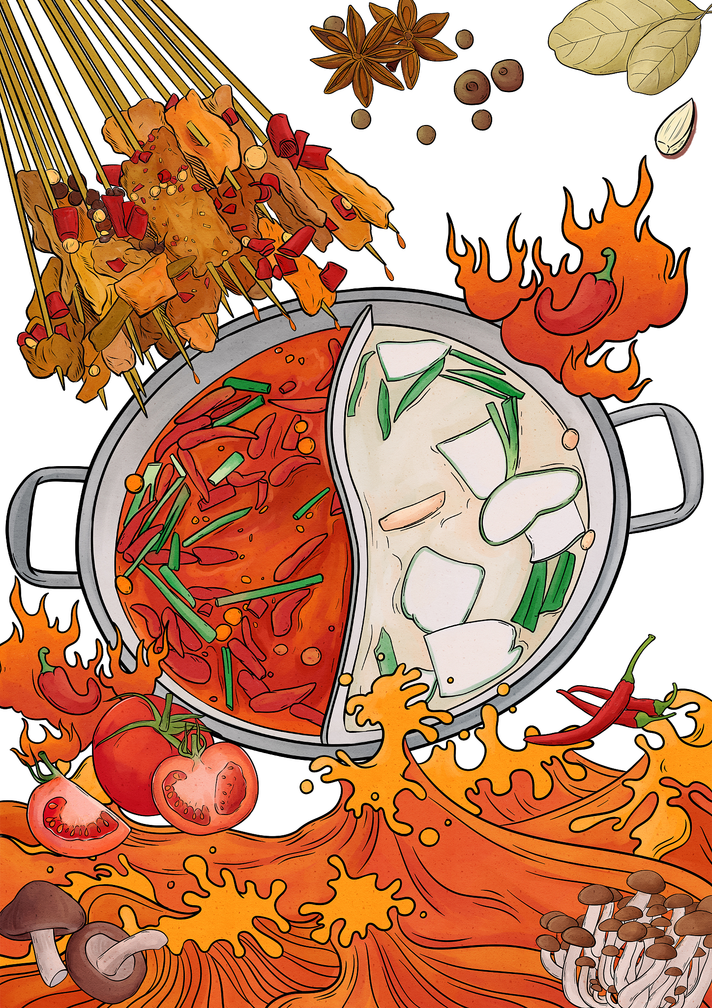 麻辣的味道：辛辣与麻木的结合