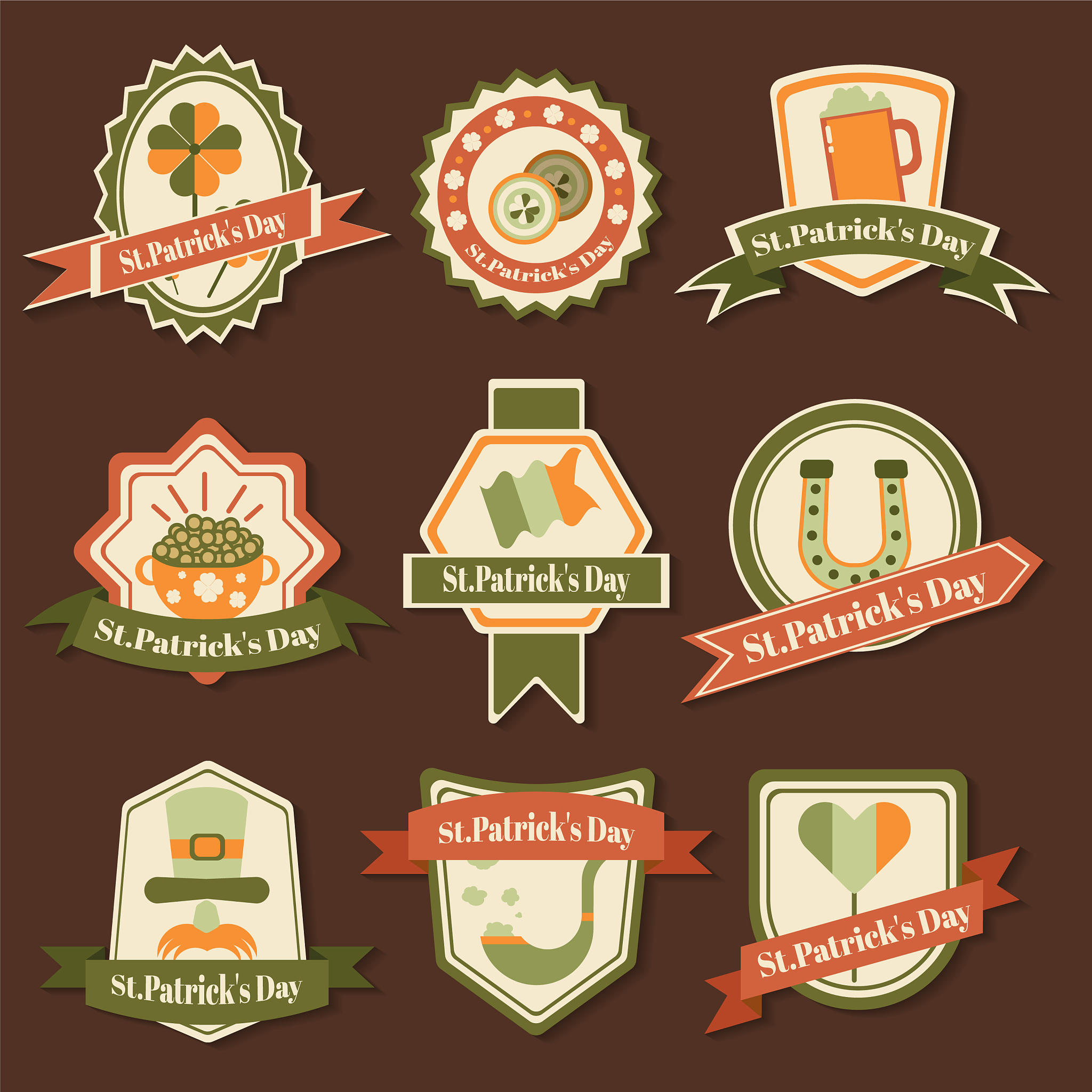 saint patrick s day set