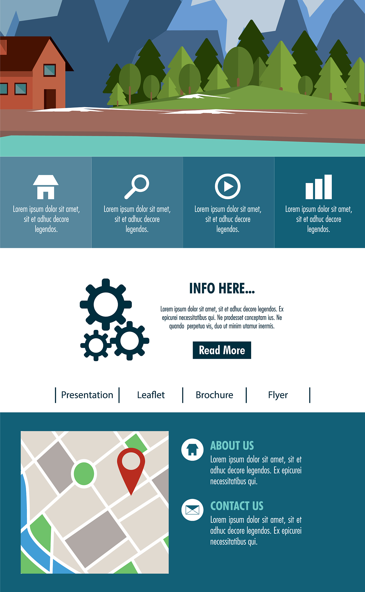 business website template