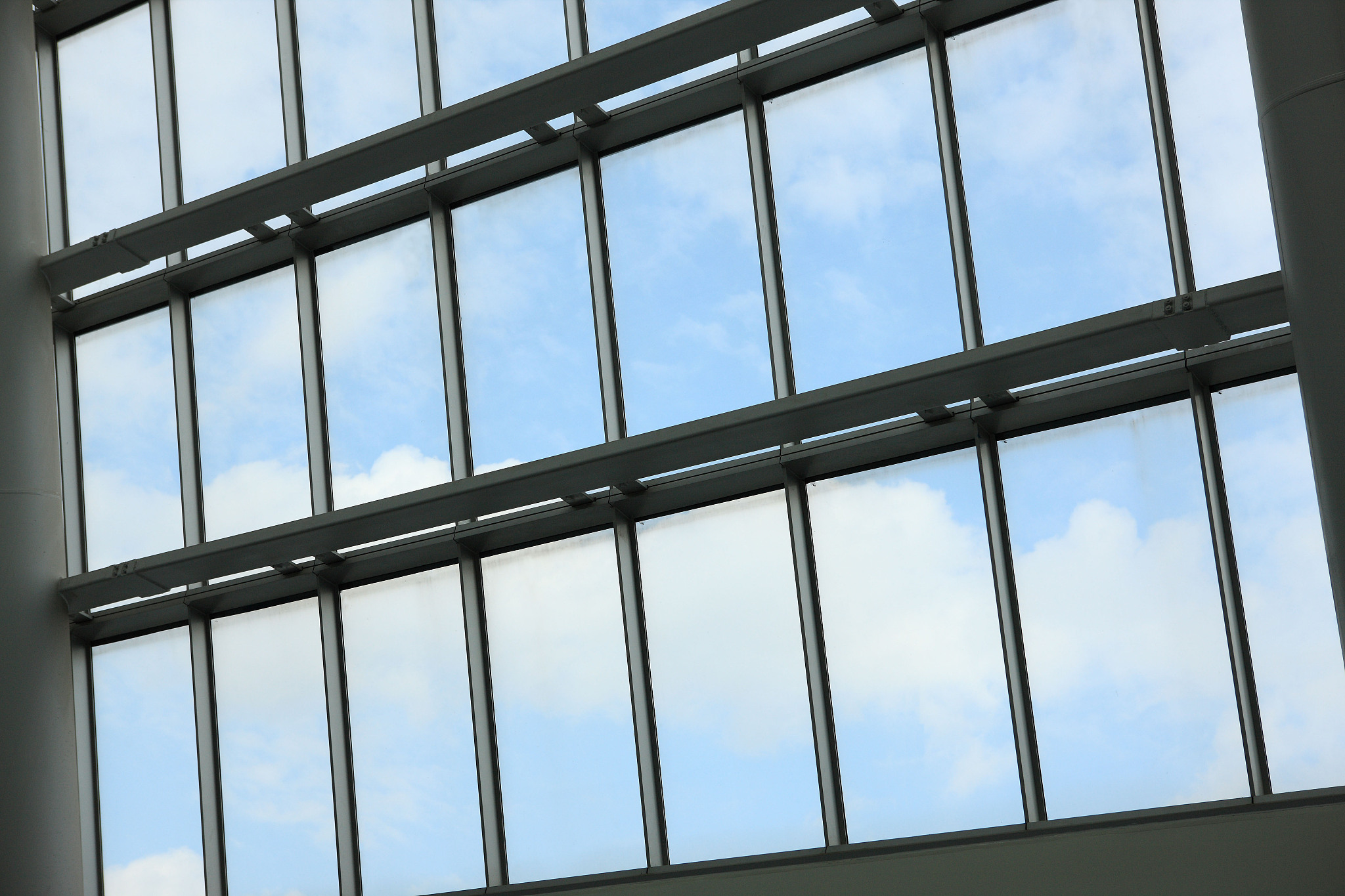windows and sky