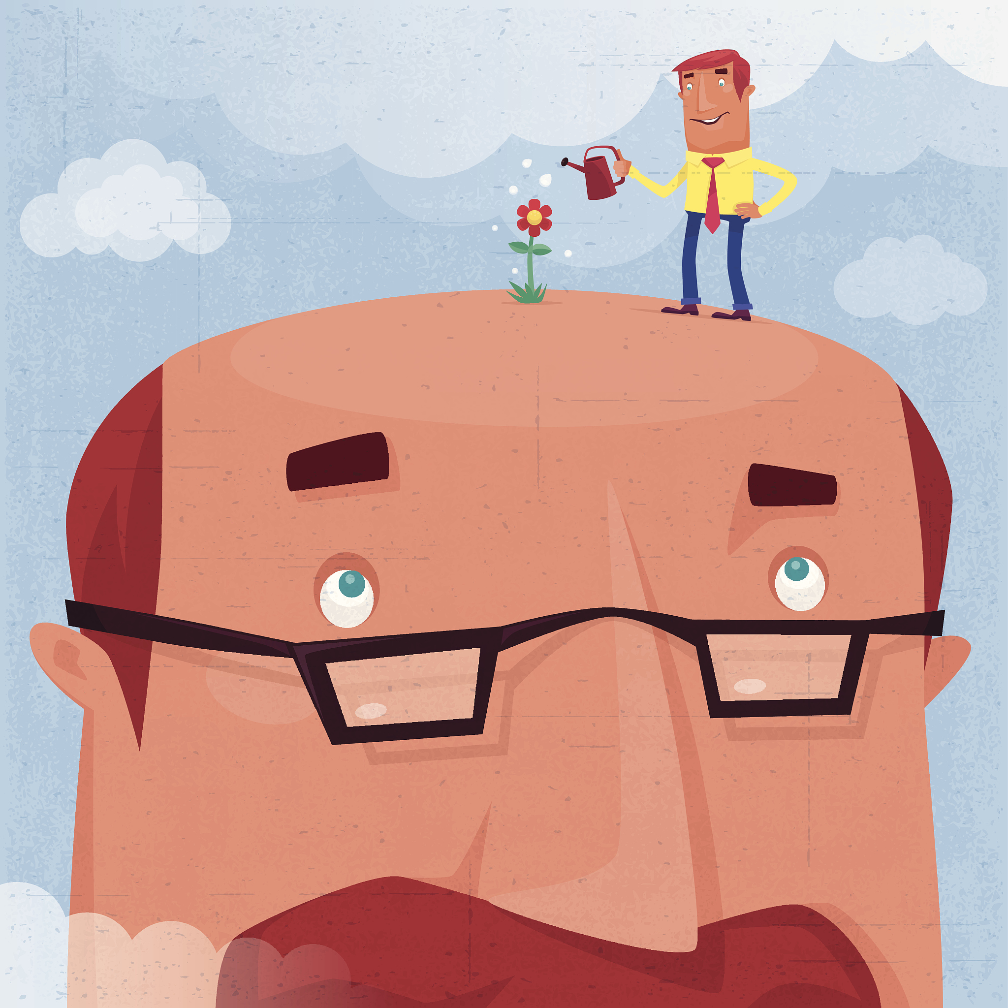 发际线突然长出来？可能是头发进入生长期！