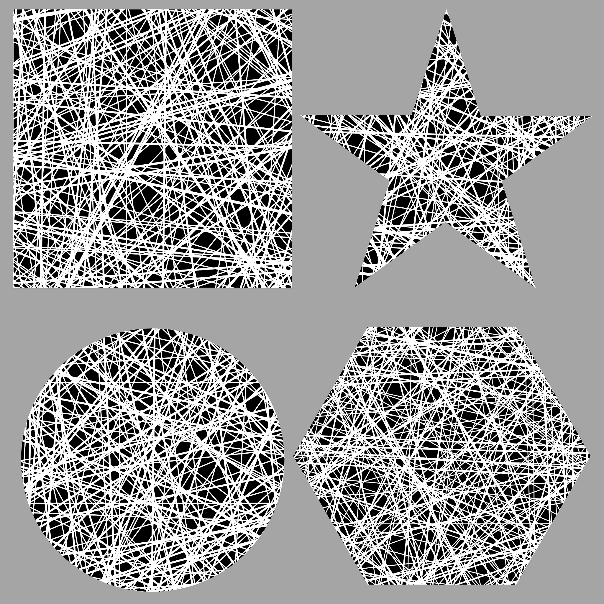 OpenCV fillPoly() 函数详解：创建掩码填充多边形