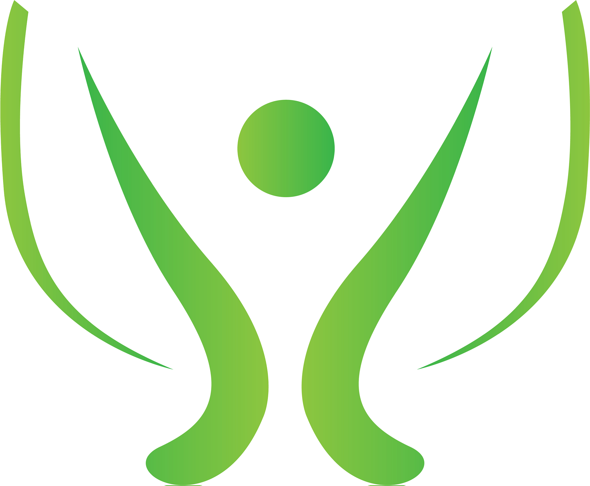 isolated natural spa logo