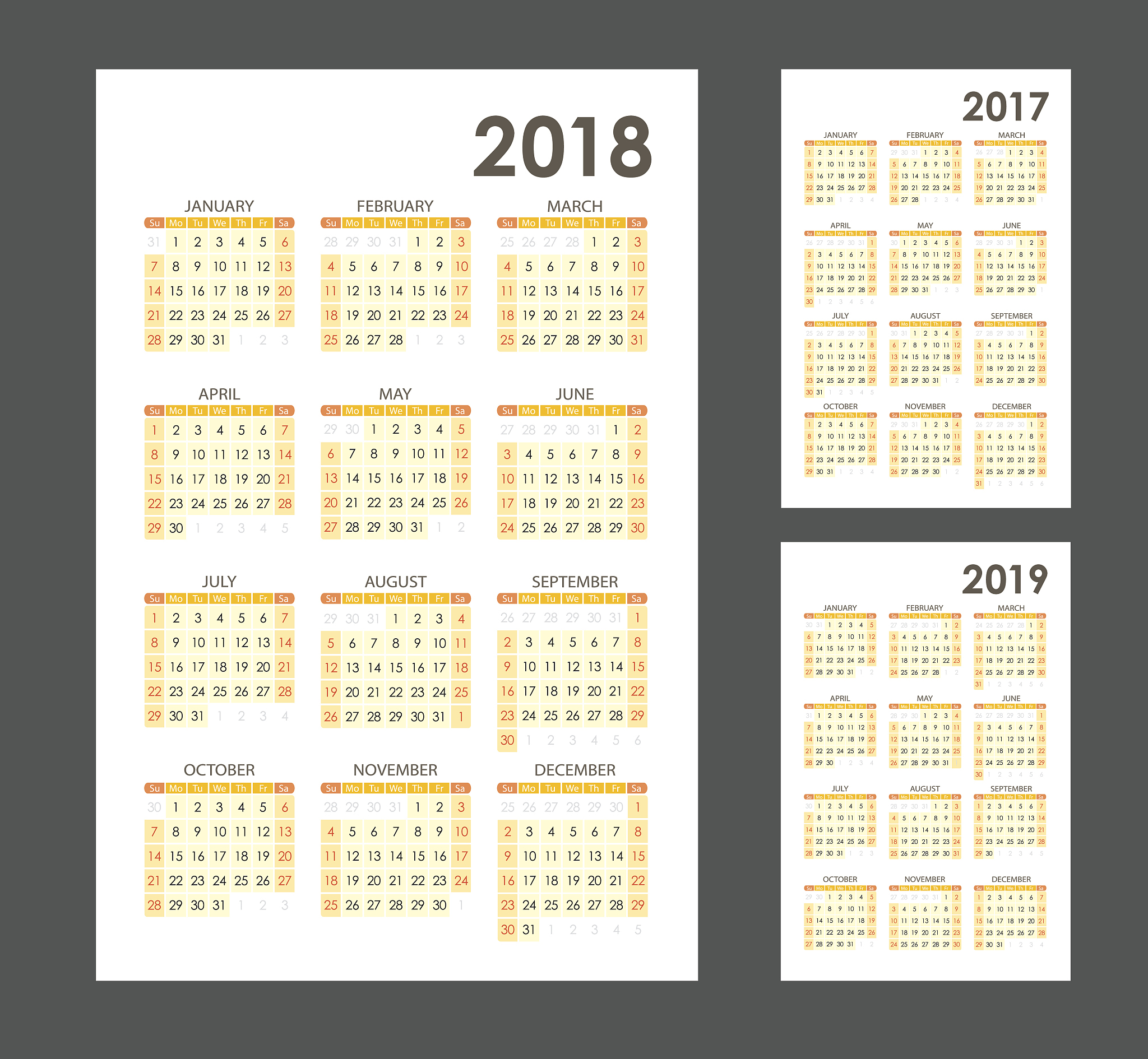 如何通过excel制作万年历