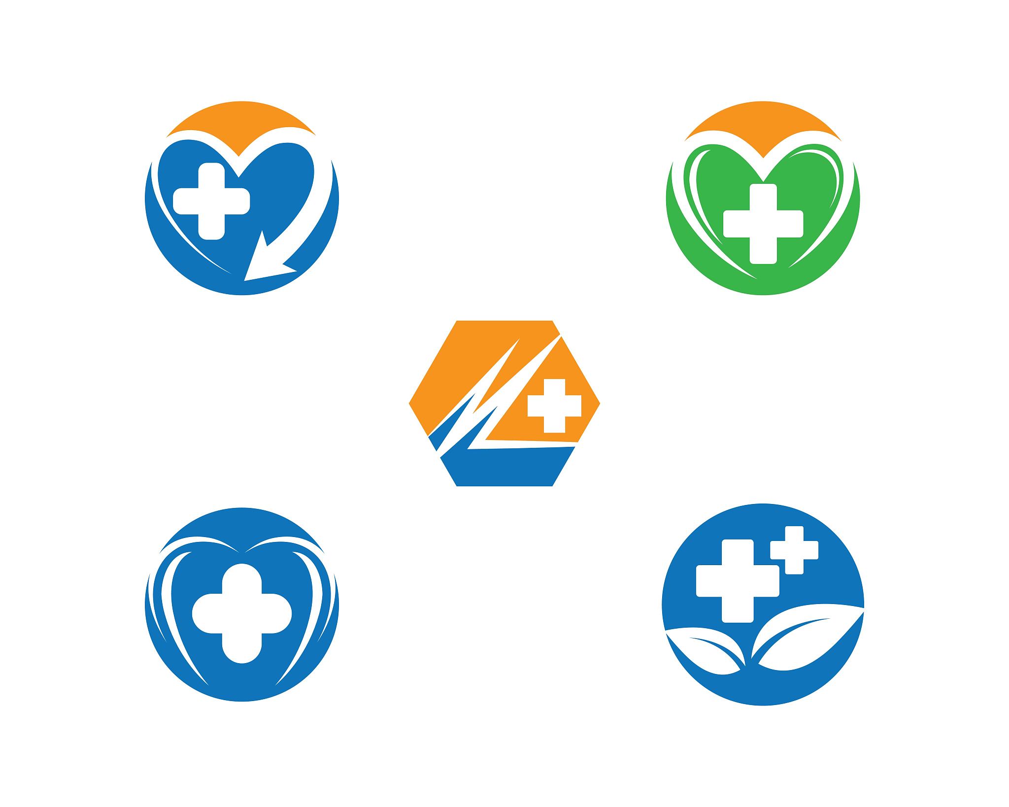 medical cross vector icon