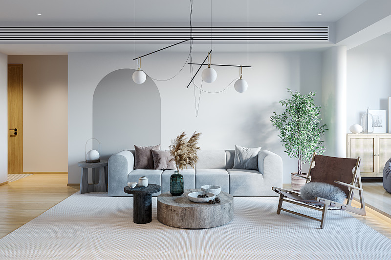 扮演一名设计师写篇1000字155㎡轻奢奶油风温馨简洁又不失趣感的家居环境的文章