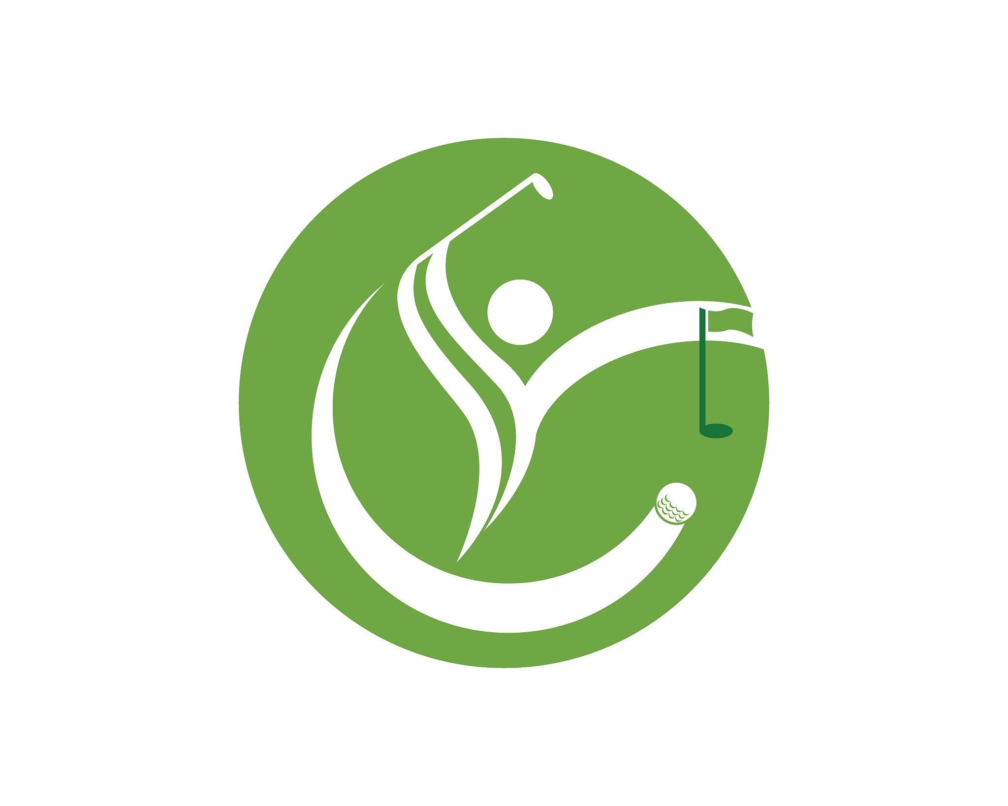 golf icon vector illustration