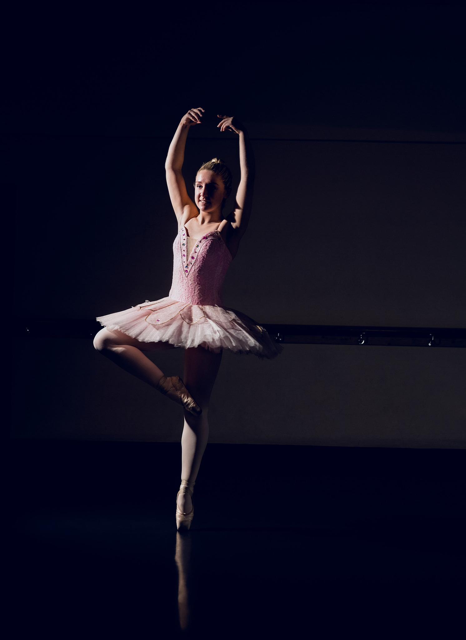 赞美芭蕾舞表演者