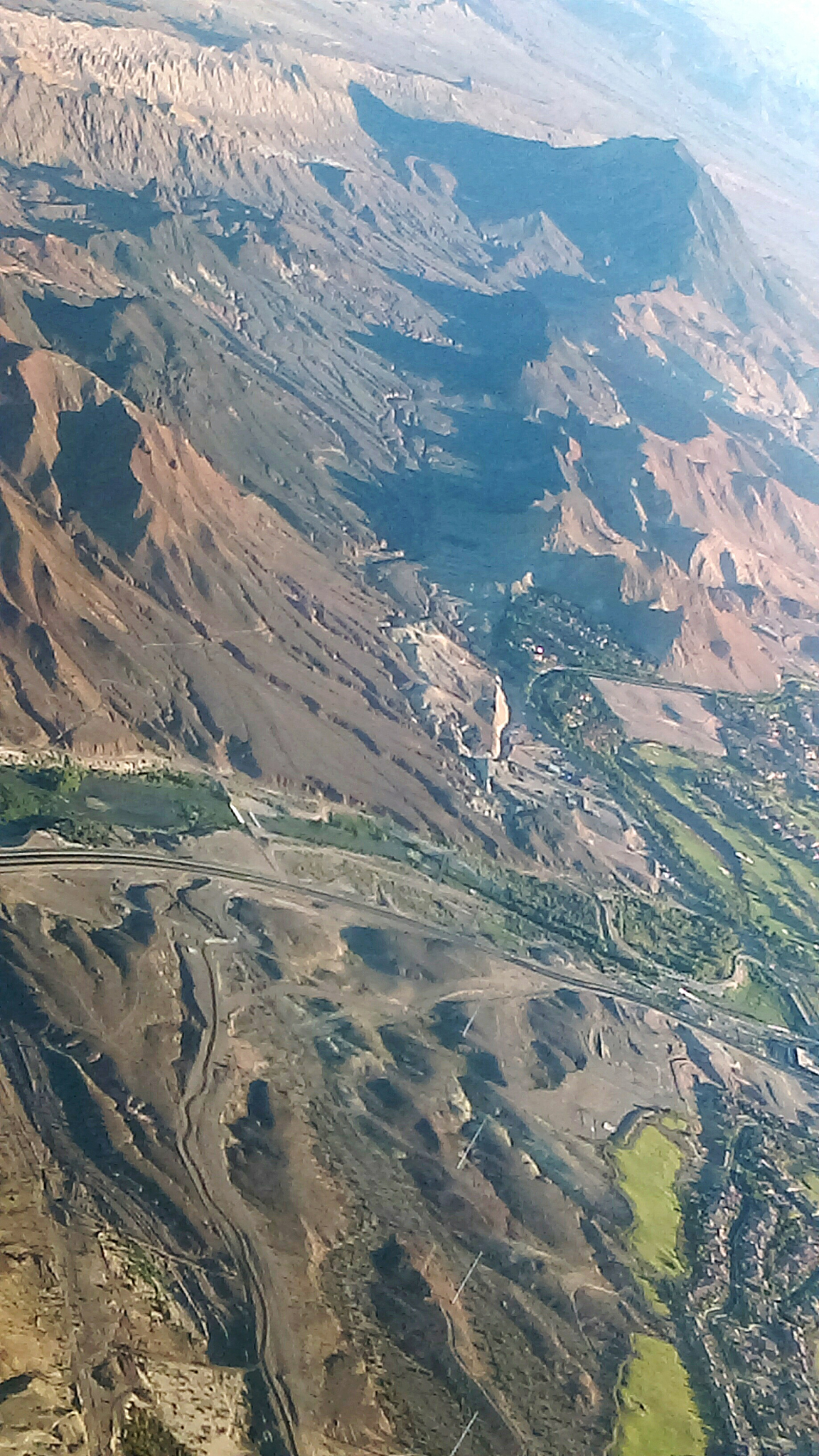 aerial view of landscape