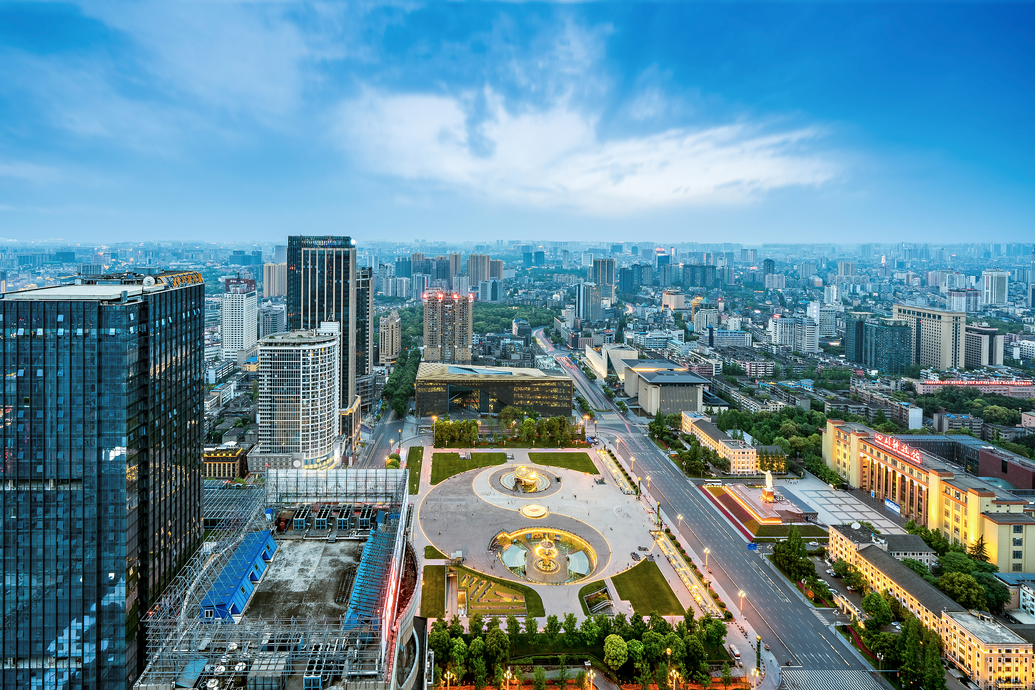 成都城市风光
