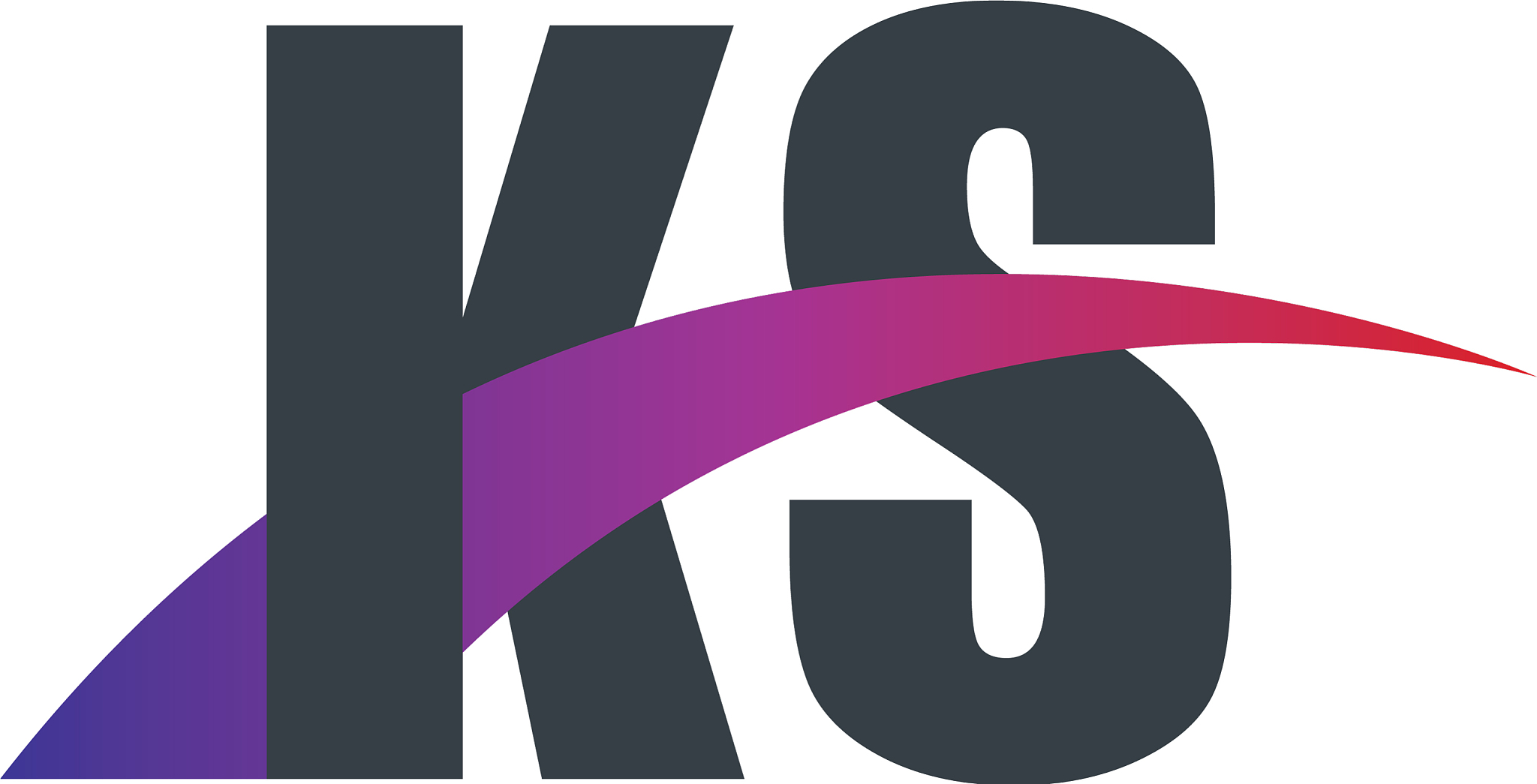initial letter overlapping design logo