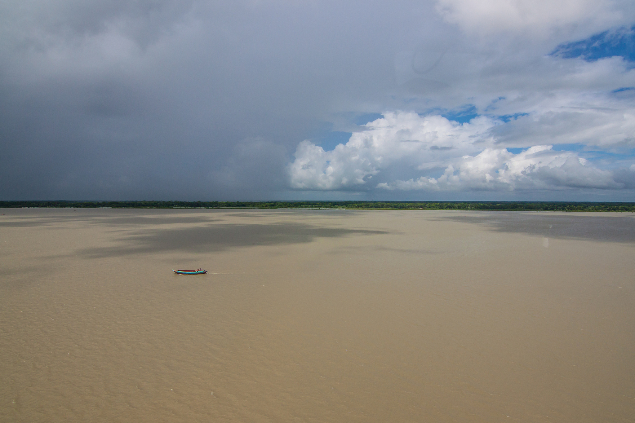the helicopter shot from dhaka, bangladesh