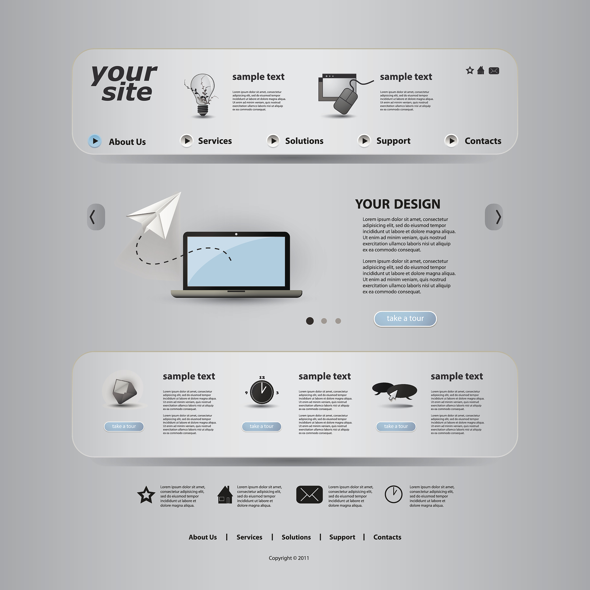 website template