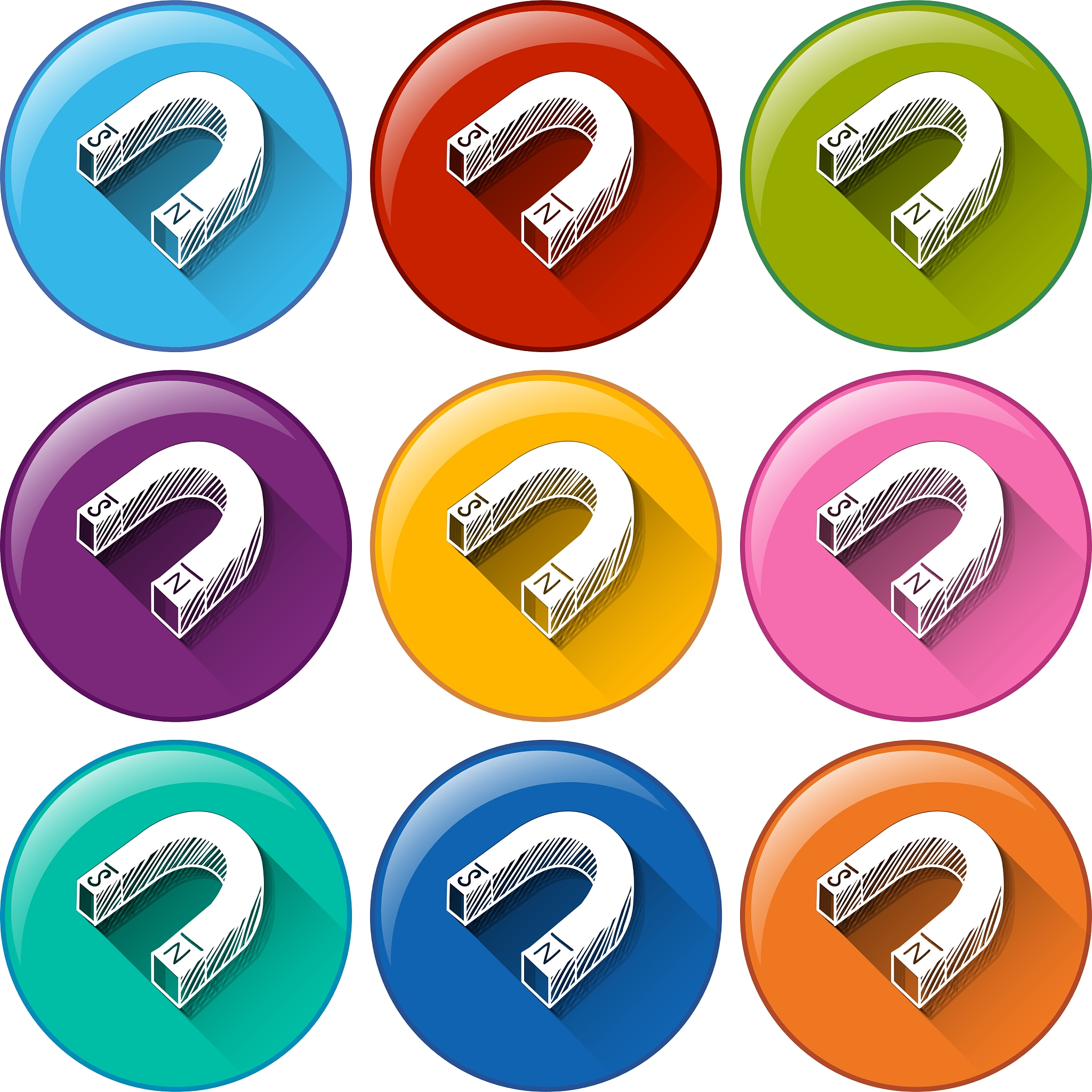 magnet icons