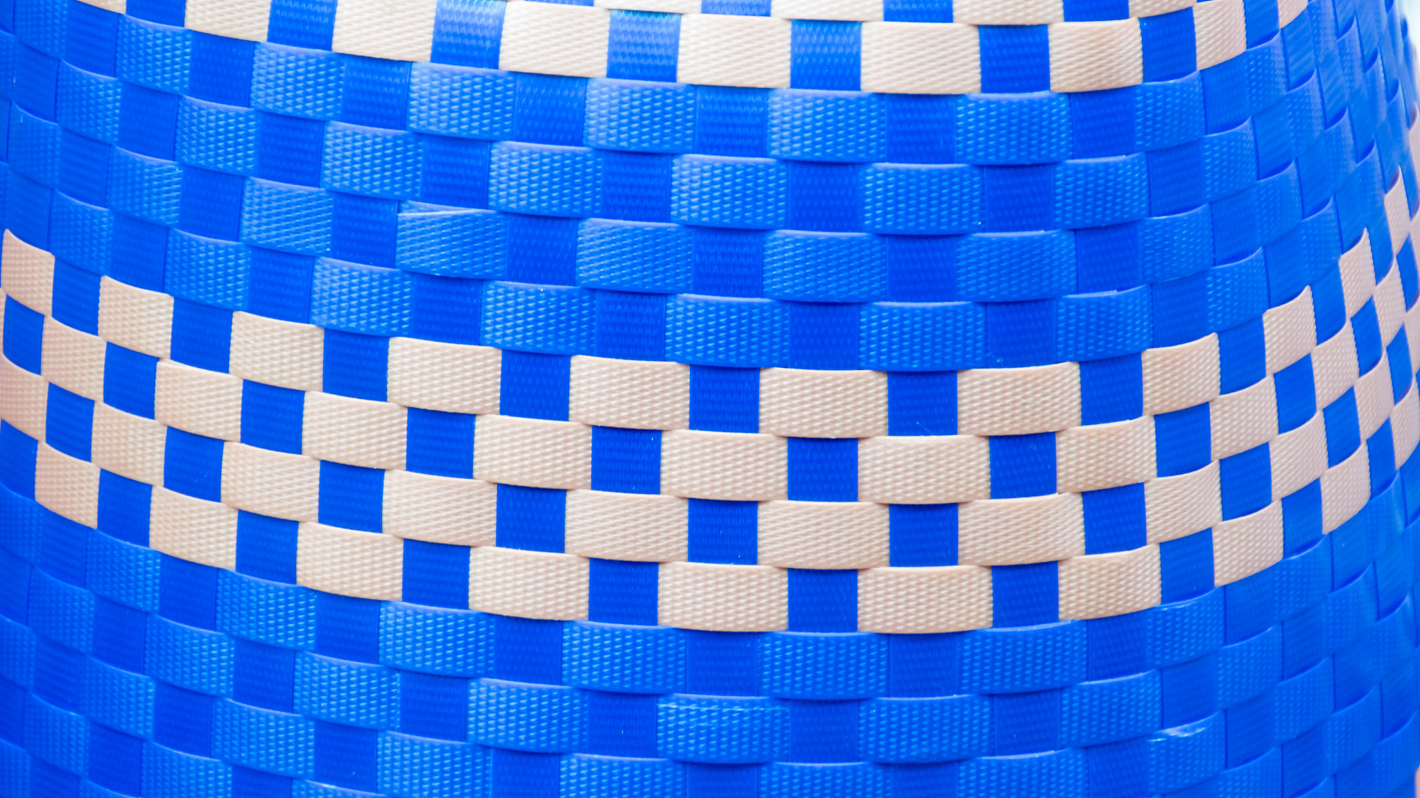 colorful basket weave pattern
