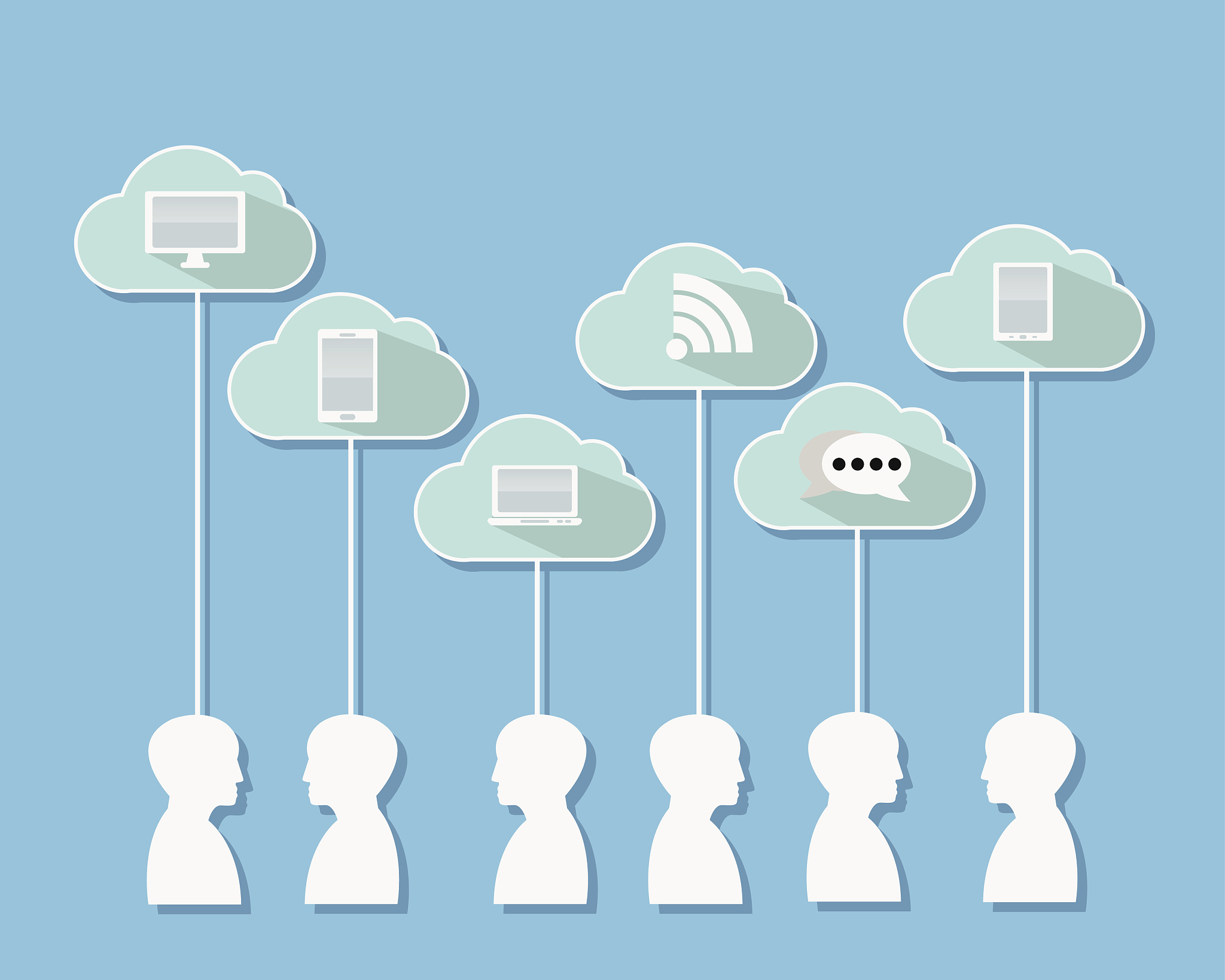 cloud computing concept