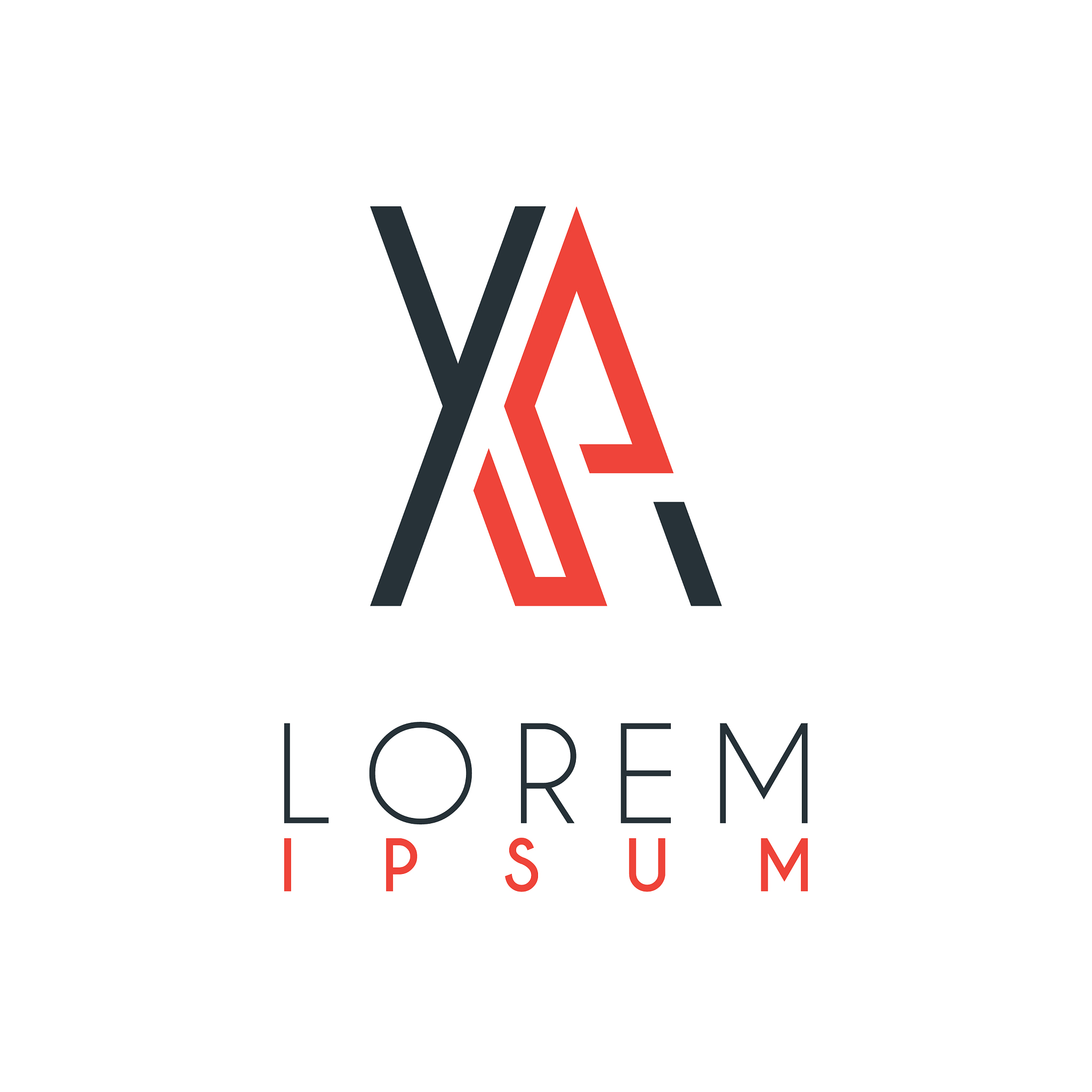 the logo between letter x and letter a or xa