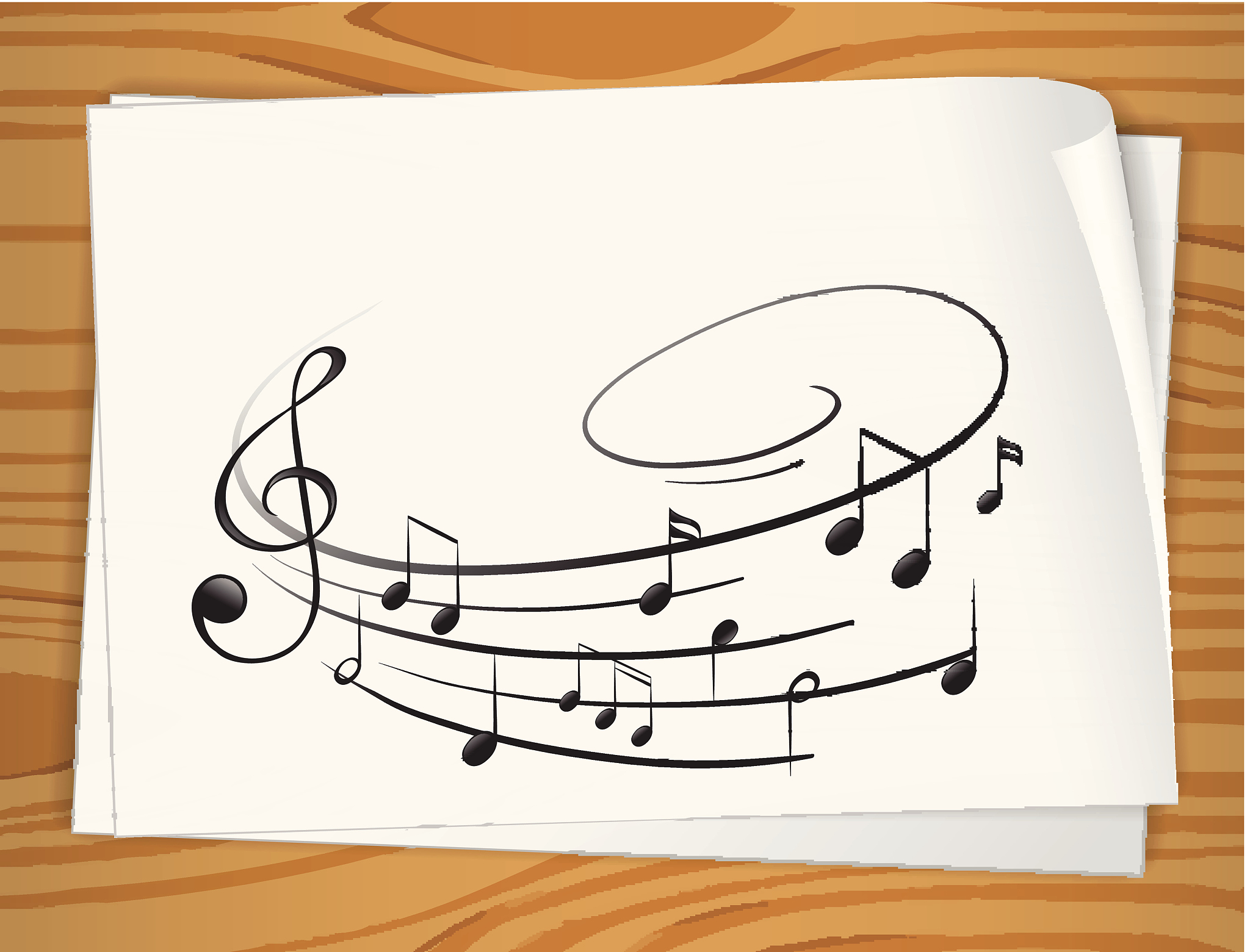 music notes