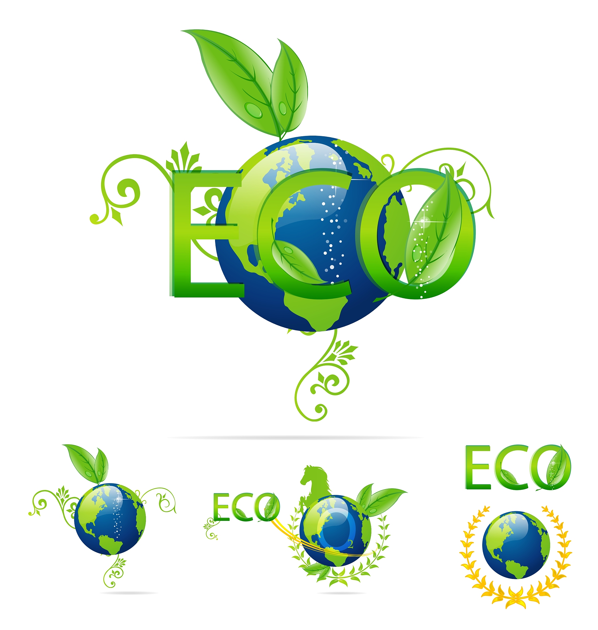 eco earth symbols