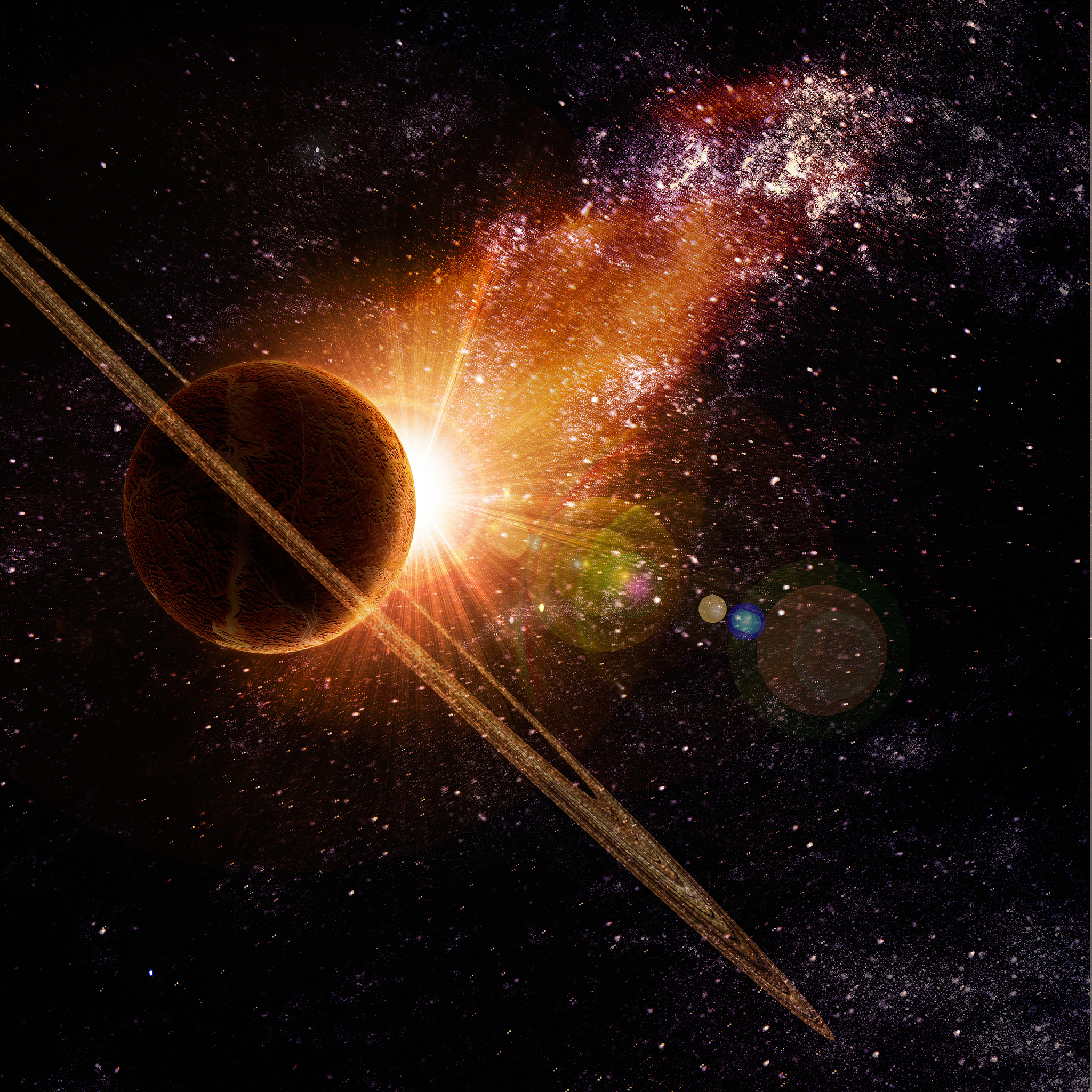 planet with rings