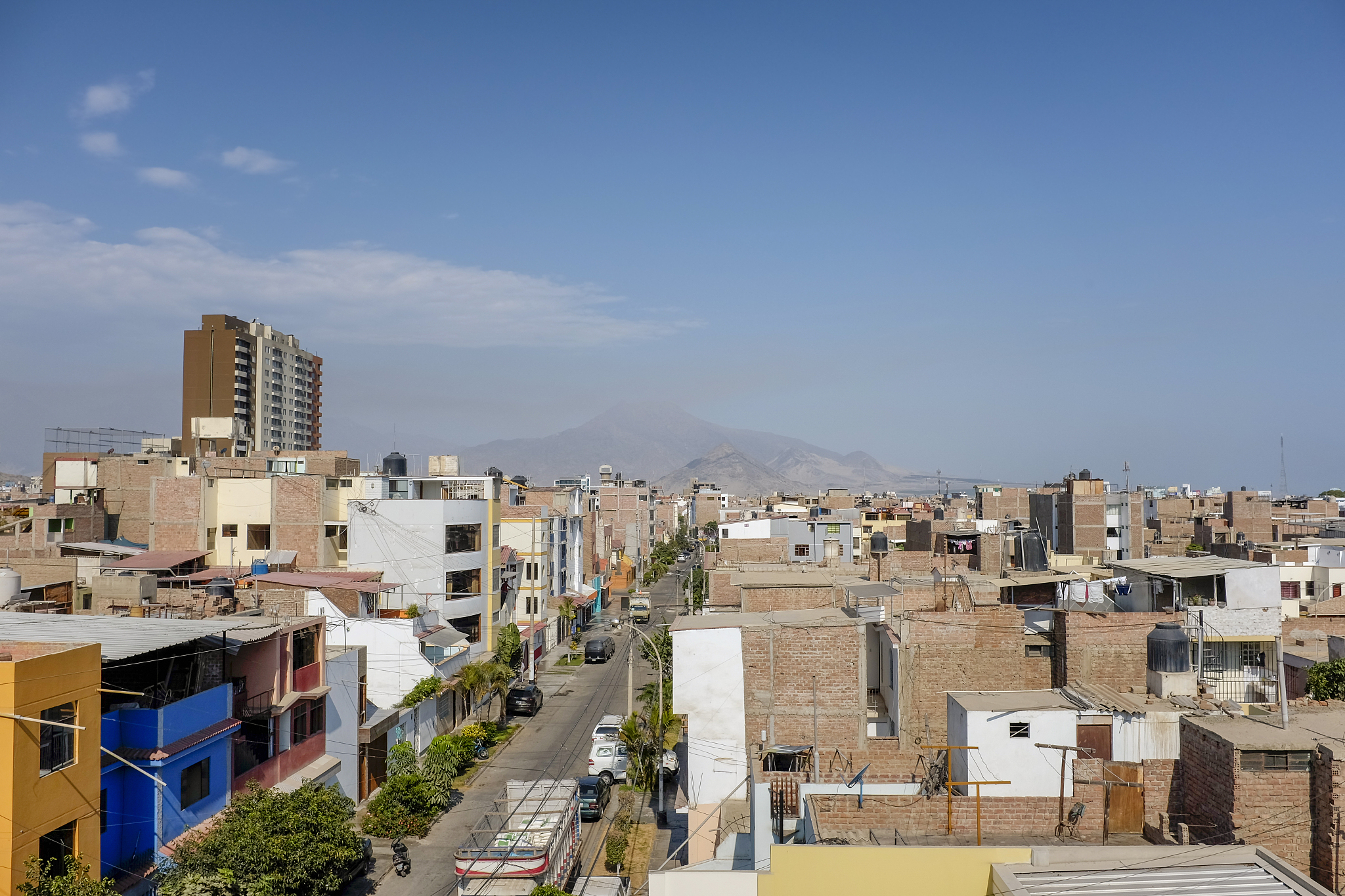 cityscape view of trujillo in peru