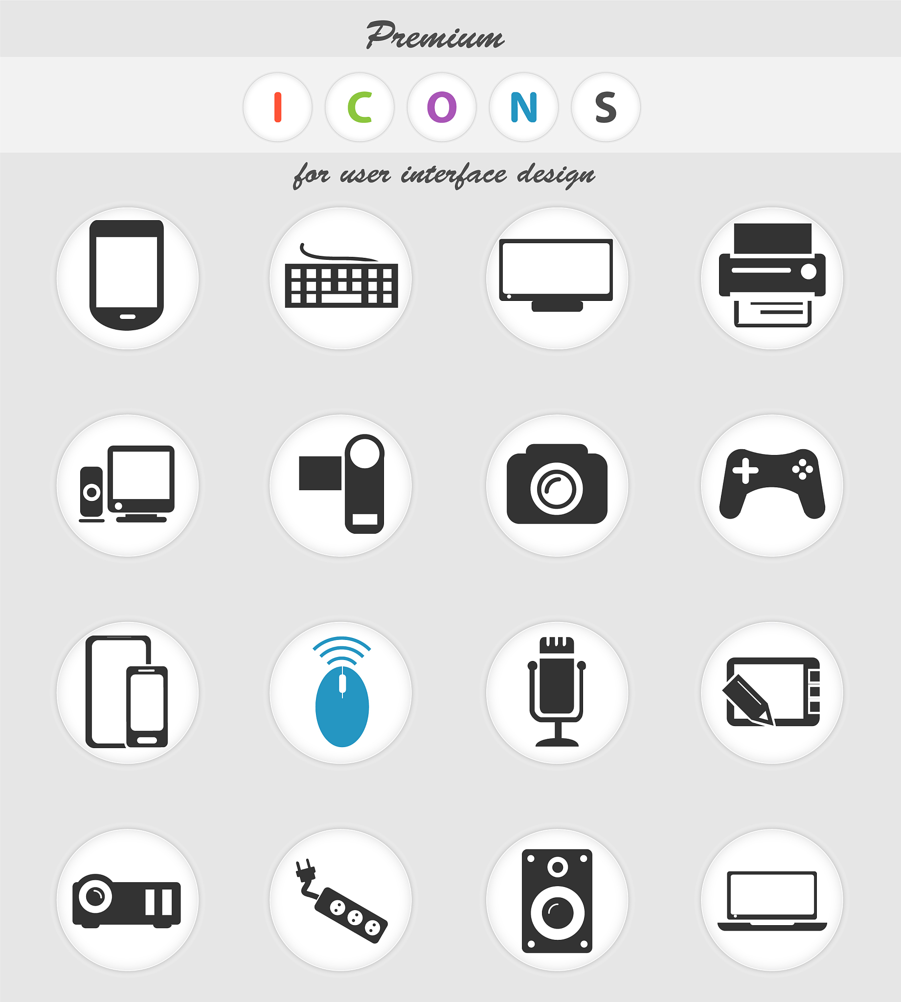 device icon set