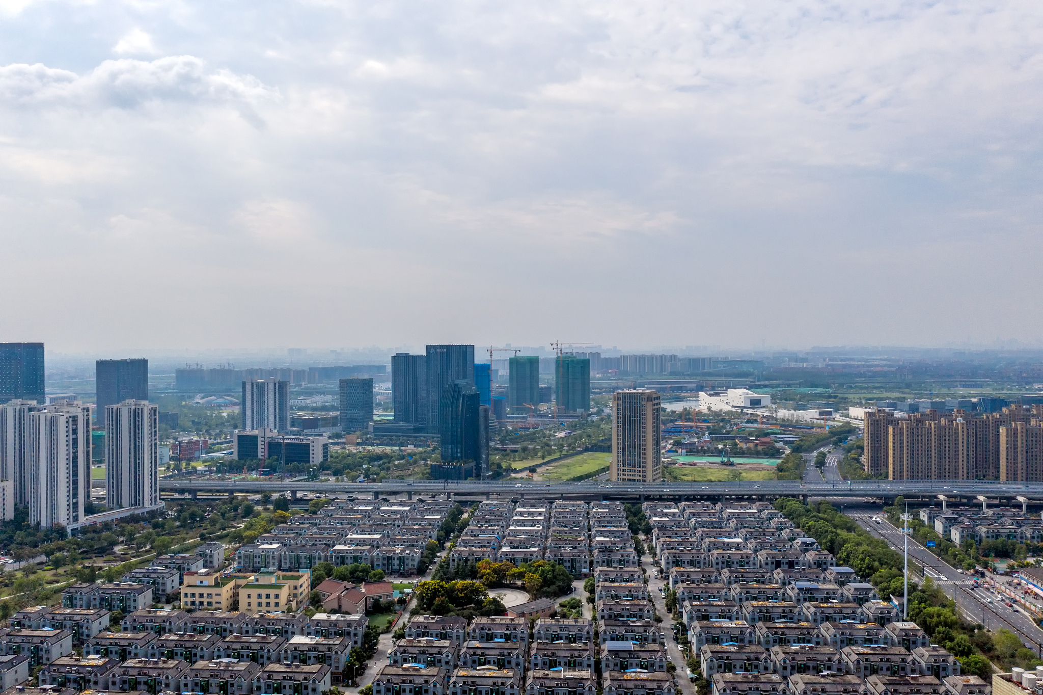 余杭临平城市风光