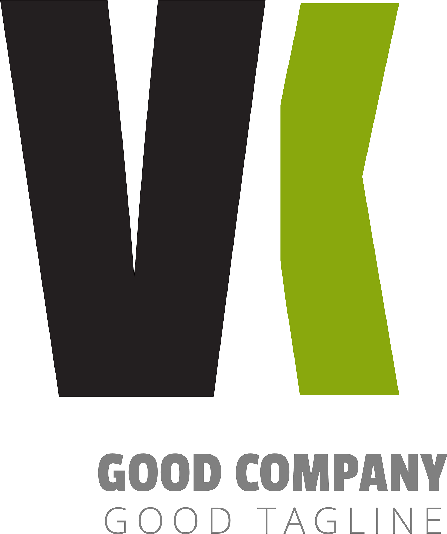 initial letter design logo