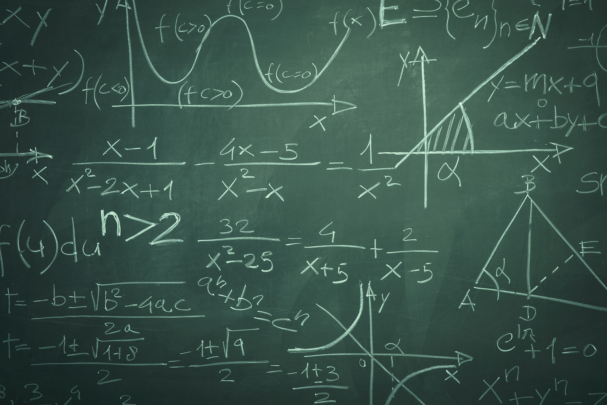math on blackboard