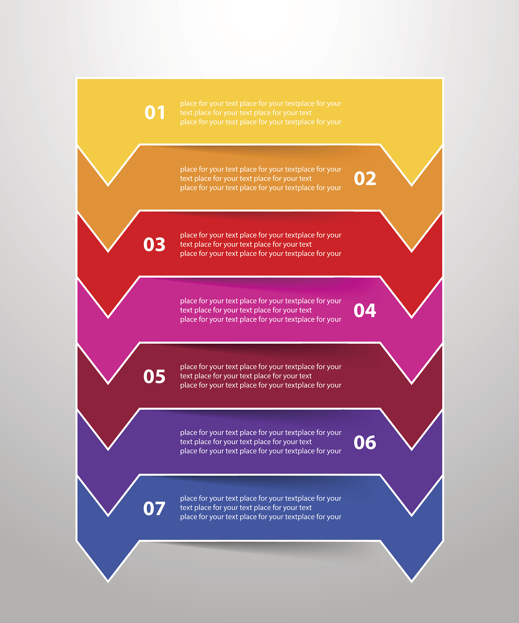 vector lines arrows infographic.