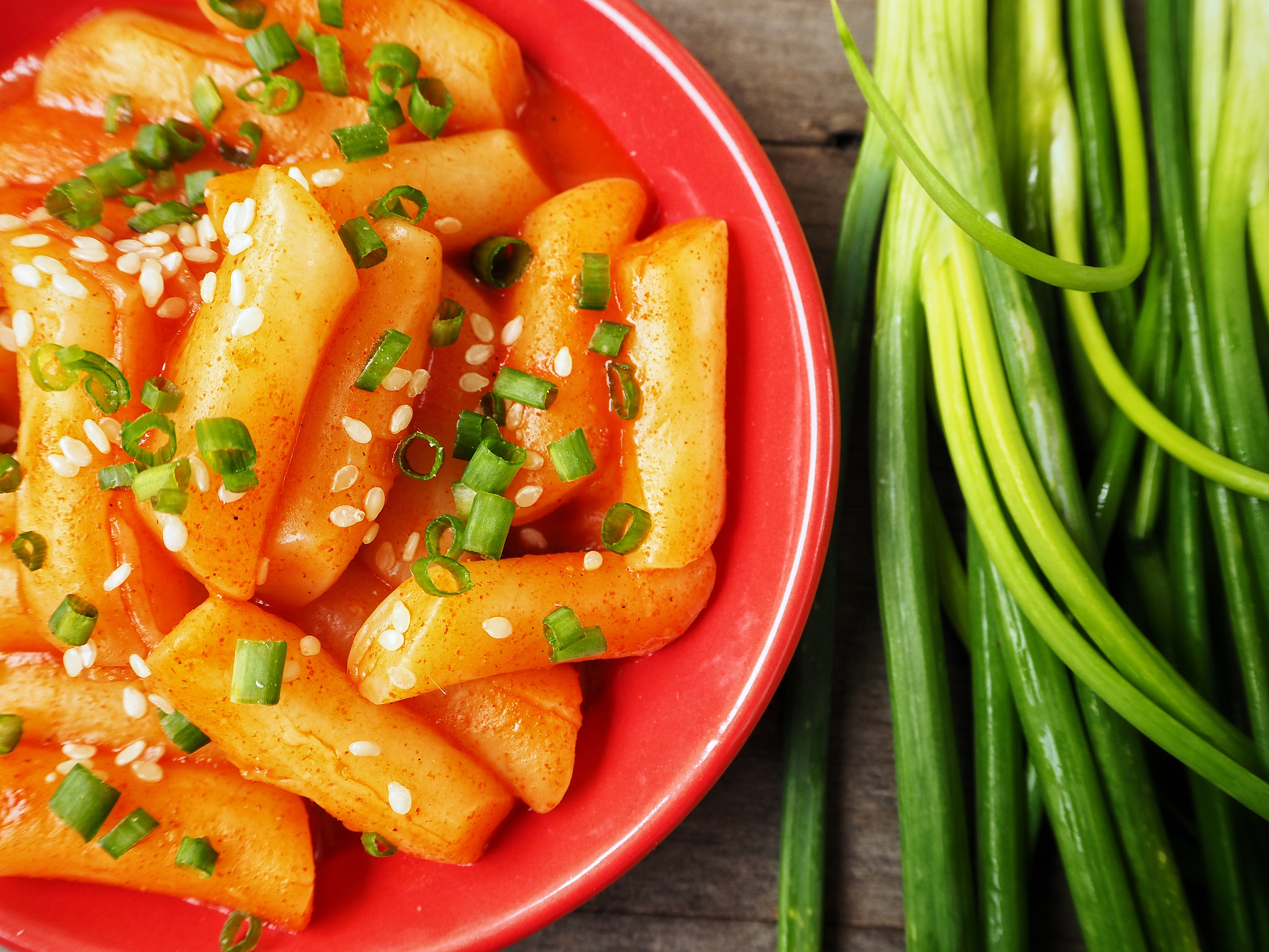 rice cake korean food