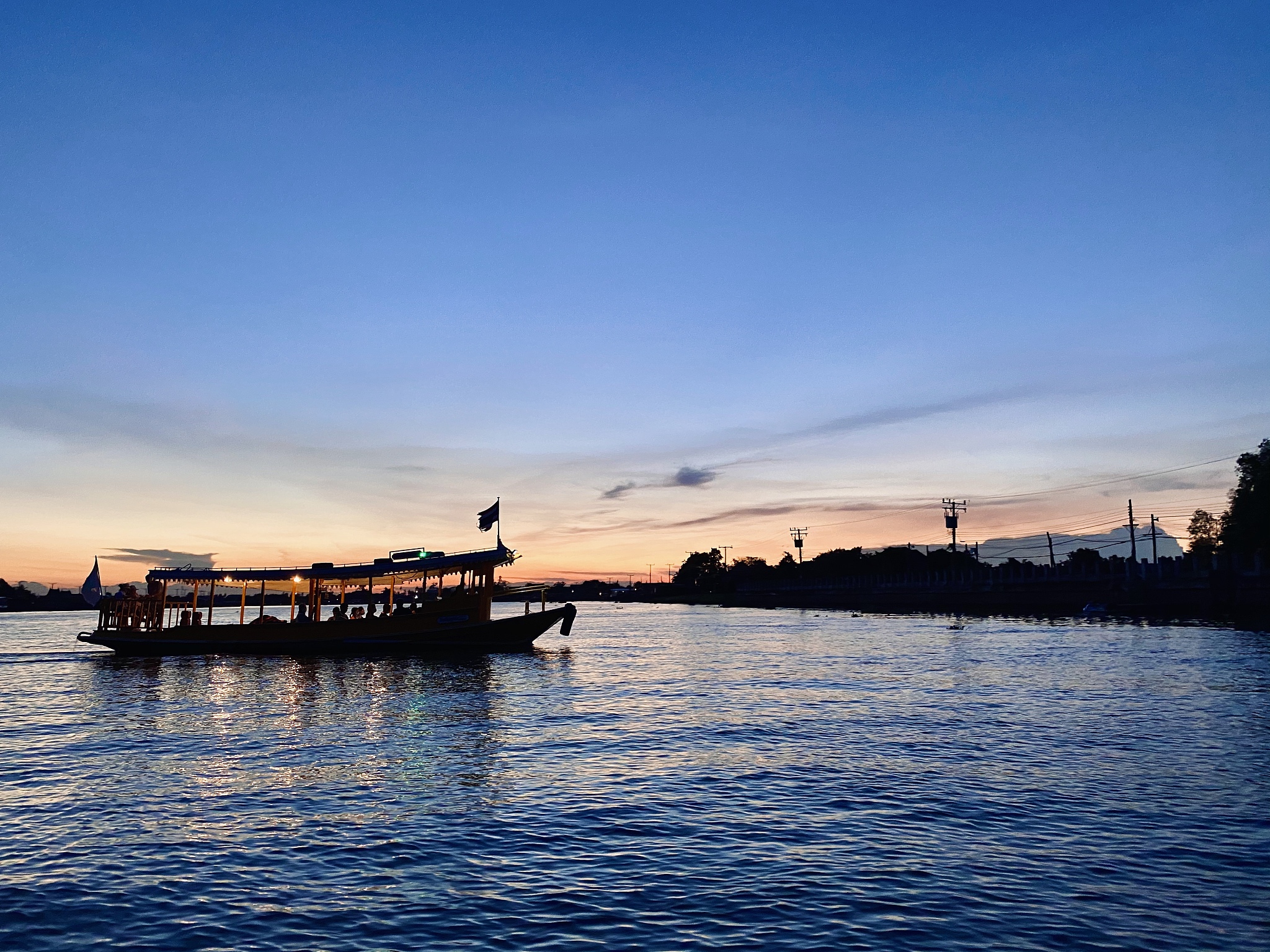sky and river