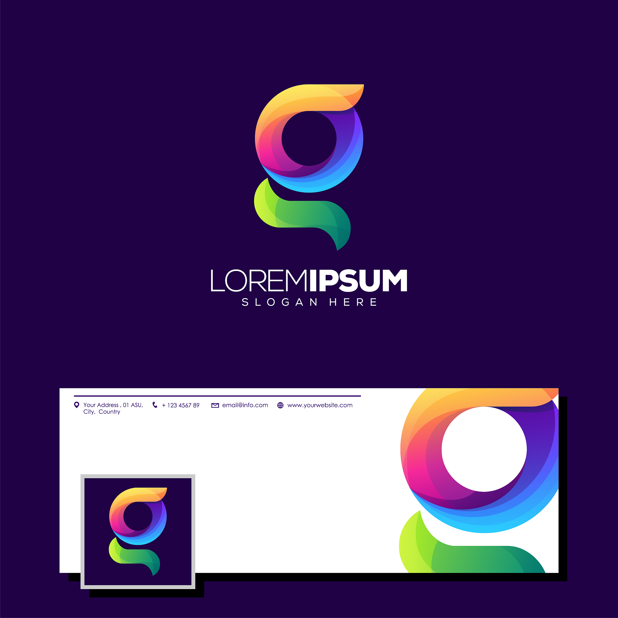 letter g logo design ready to use