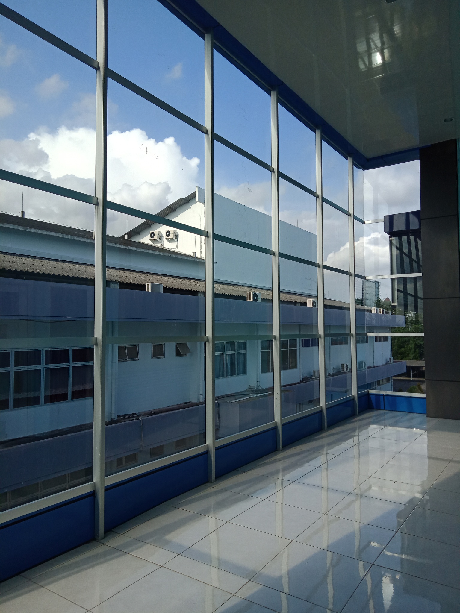 glass wall