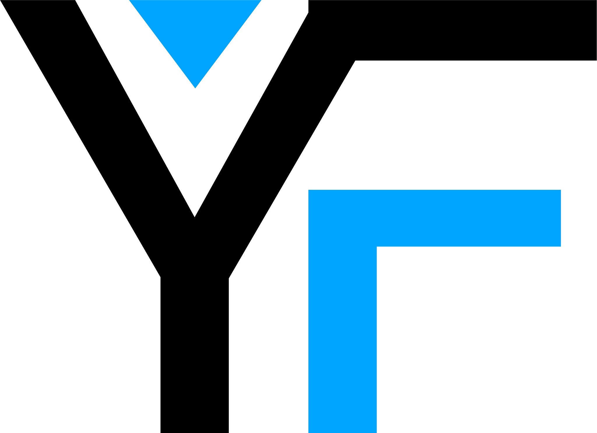 initial letter yf logo template design