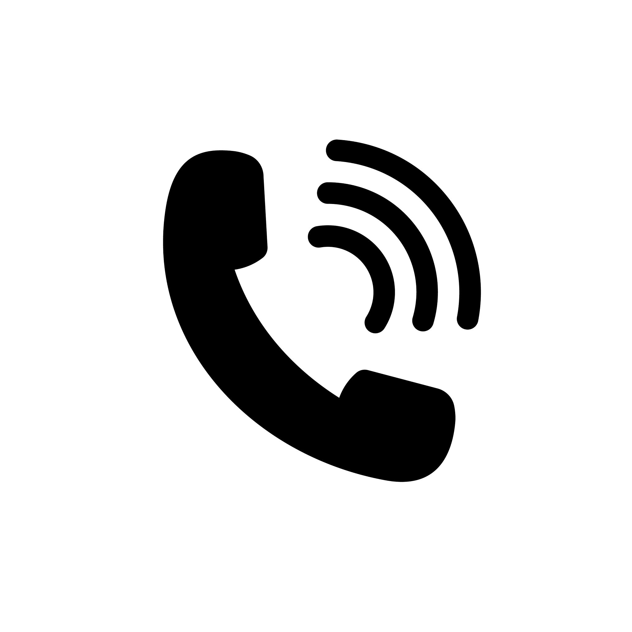 phone call iconblack mobile telephone icon in
