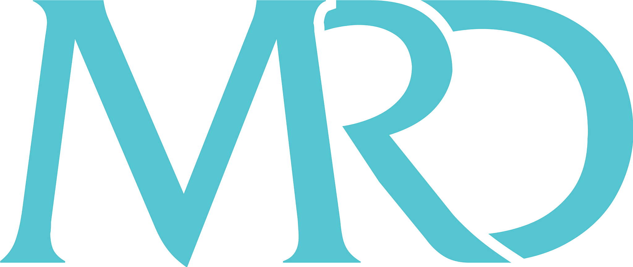 letter mrd modern